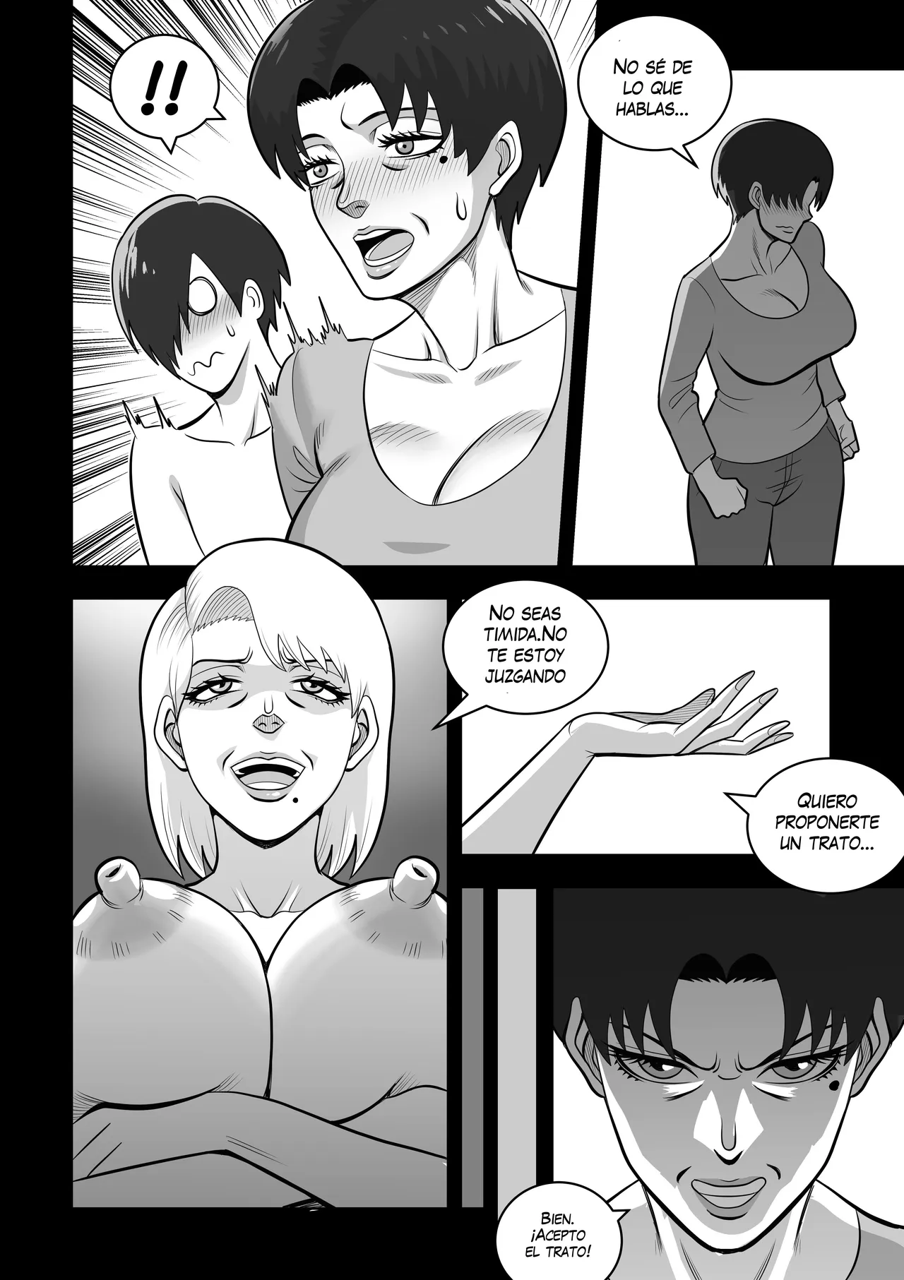 Dad Stole My Gf So I Try To Steal His Wife #4 page 8 full
