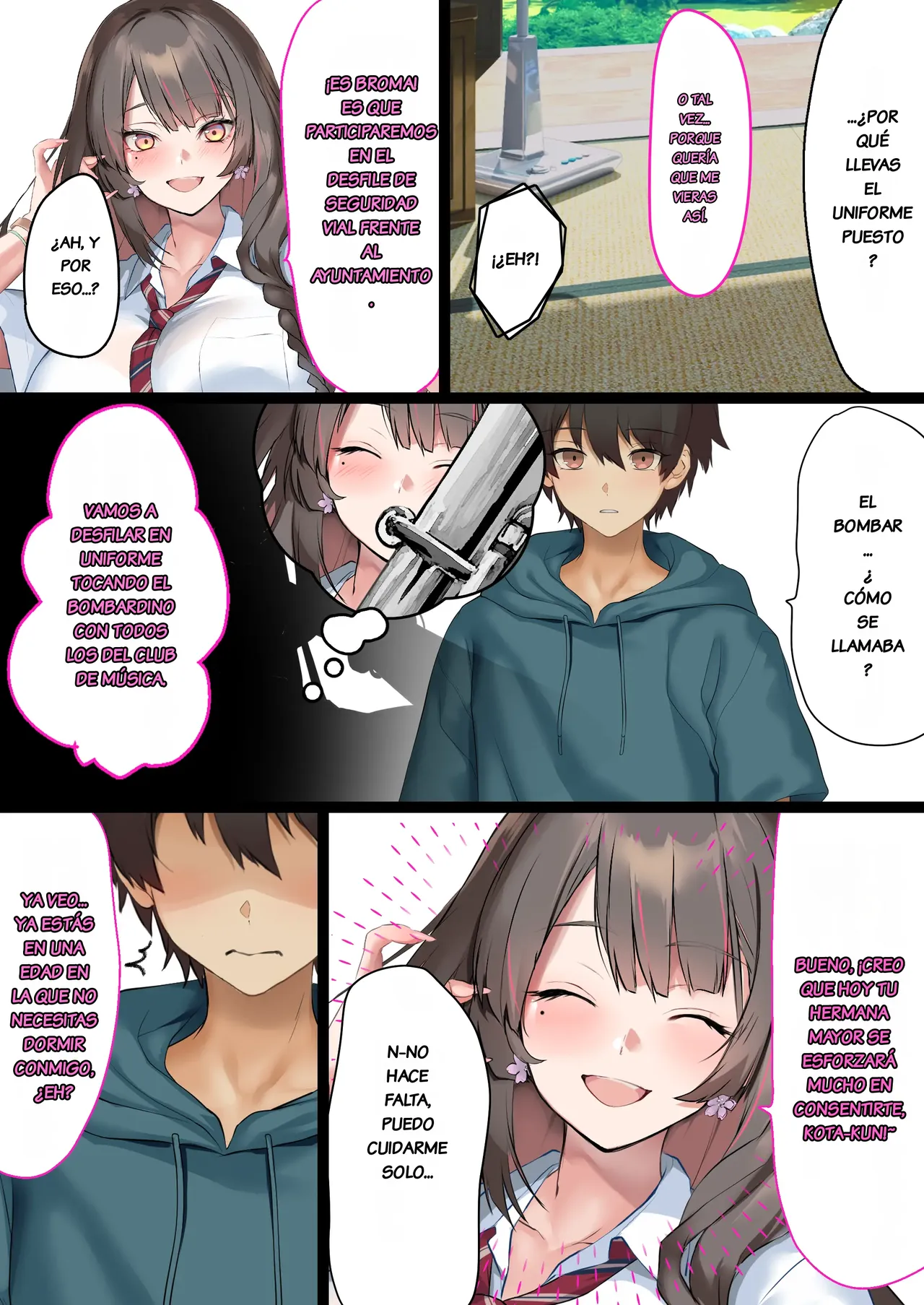 Natsuyasumi, tokai kara kita o nēchanto-chū dashi-gokko page 6 full