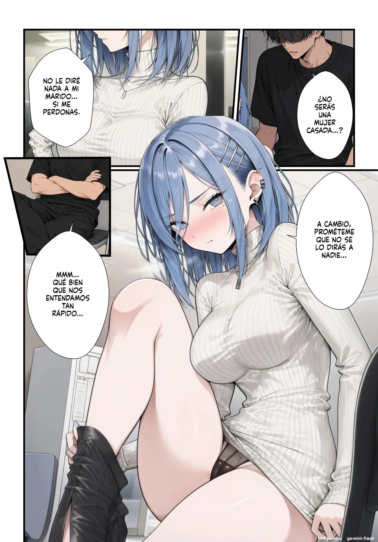 Konbini tenchou no ore, manbiki gyaru ni naka dashi kyouyou shitara ninpu nisase chatta  MTL page 5 full