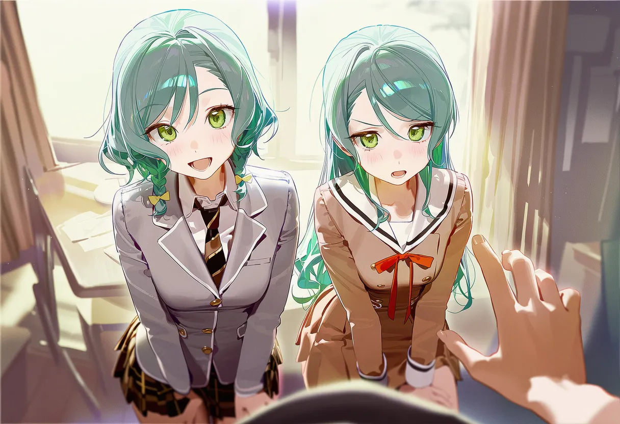 pixiv    和冰川双子约会的一天 page 2 full