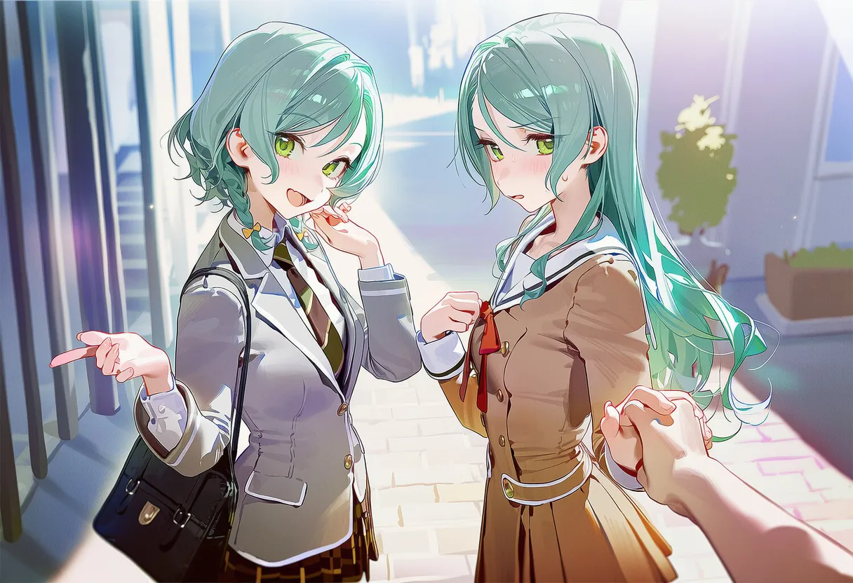pixiv    和冰川双子约会的一天 page 5 full