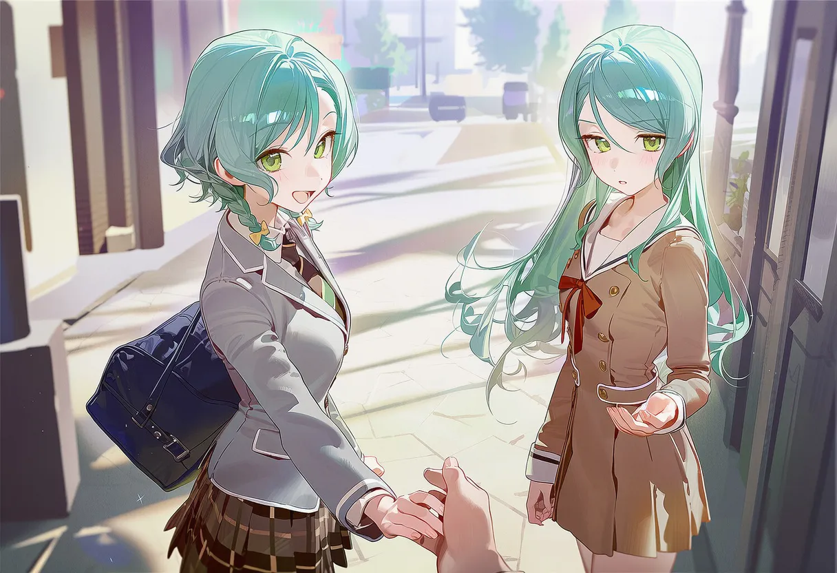 pixiv    和冰川双子约会的一天 page 6 full