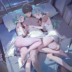 pixiv    和冰川双子约会的一天