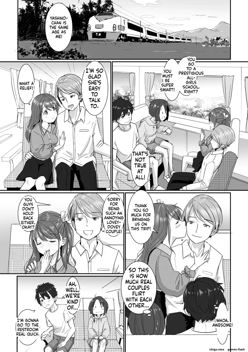 Couple Swapping: Onsen &amp; Love Hotel Edition ~Except She's Actually My Sister!~ page 4 full