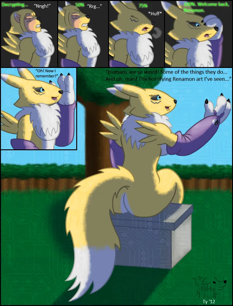 Renamon Transformation ART page 6 full