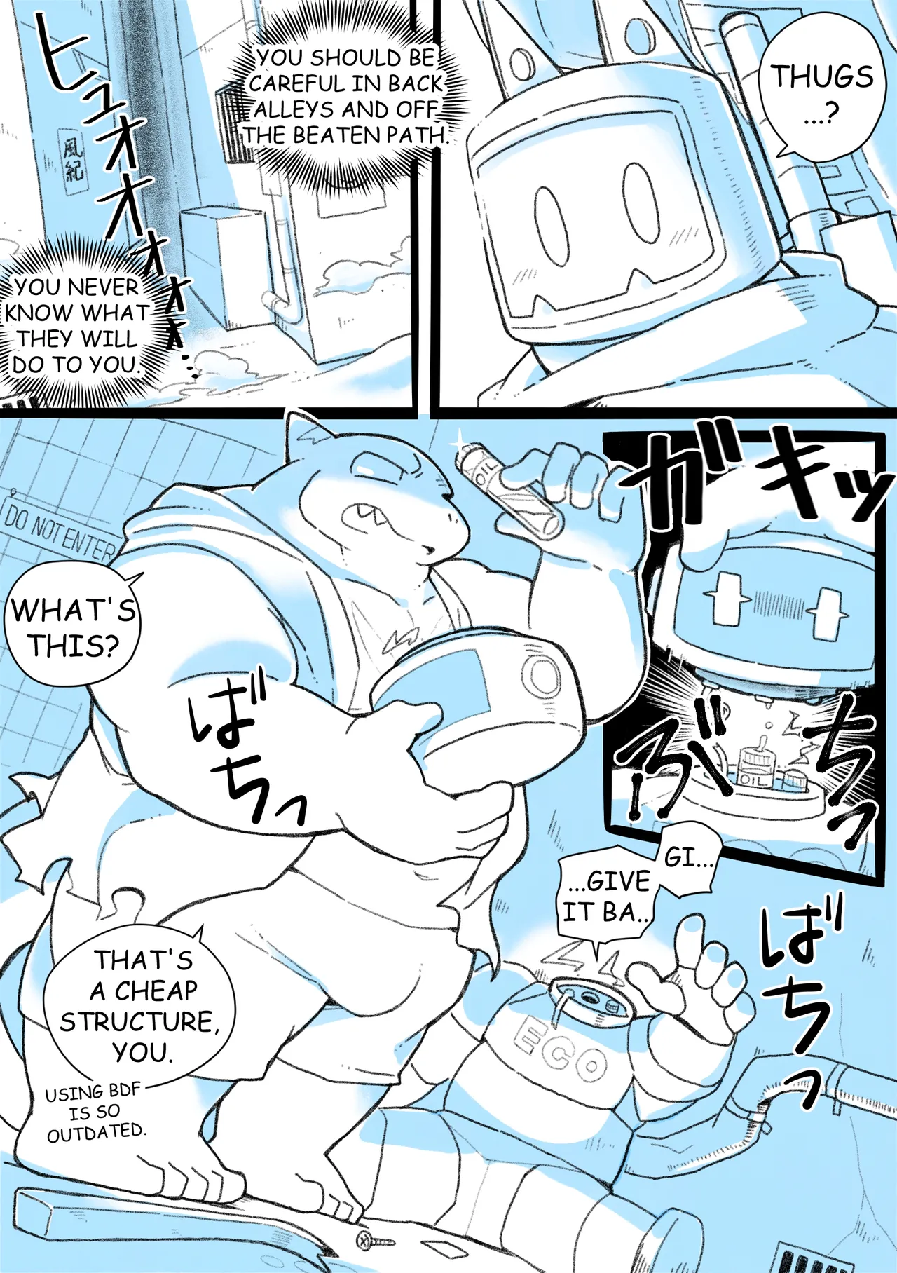 RoboHeads get naughty with a Shark beastman Ep2 page 5 full