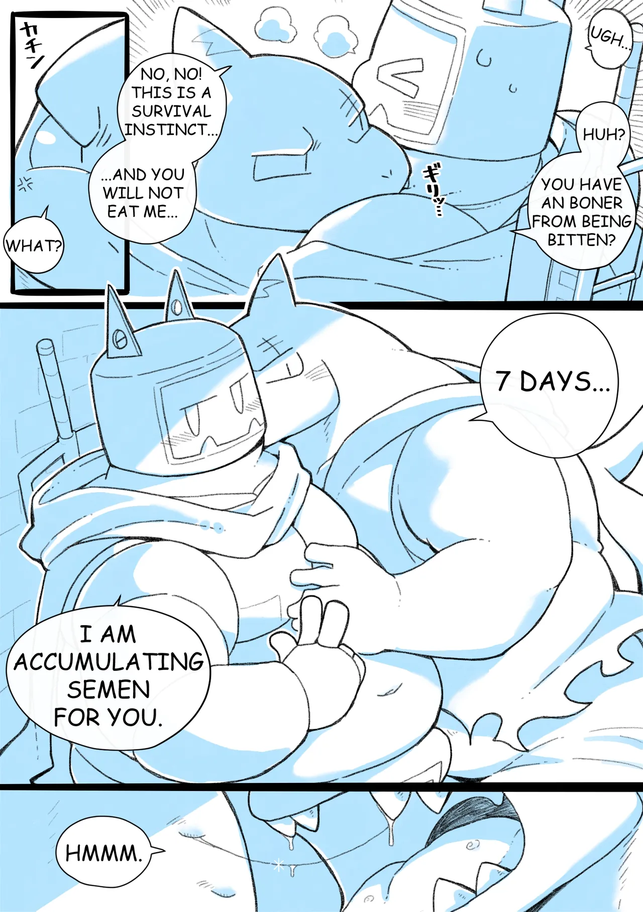 RoboHeads get naughty with a Shark beastman Ep2 page 8 full