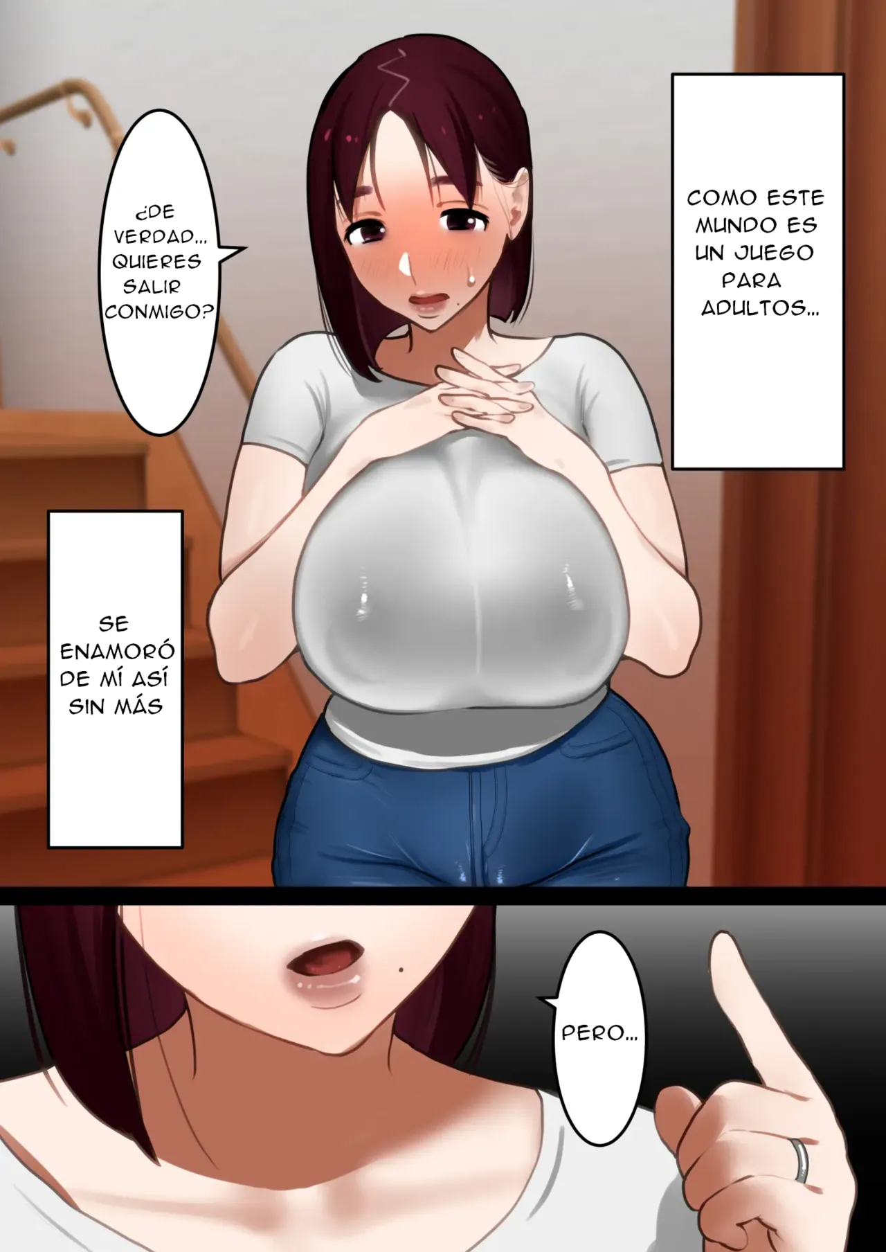 Me reencarne como el protagonista de un juego para adultos asi que decidi ir a por Manami, la madre de la heroina page 10 full