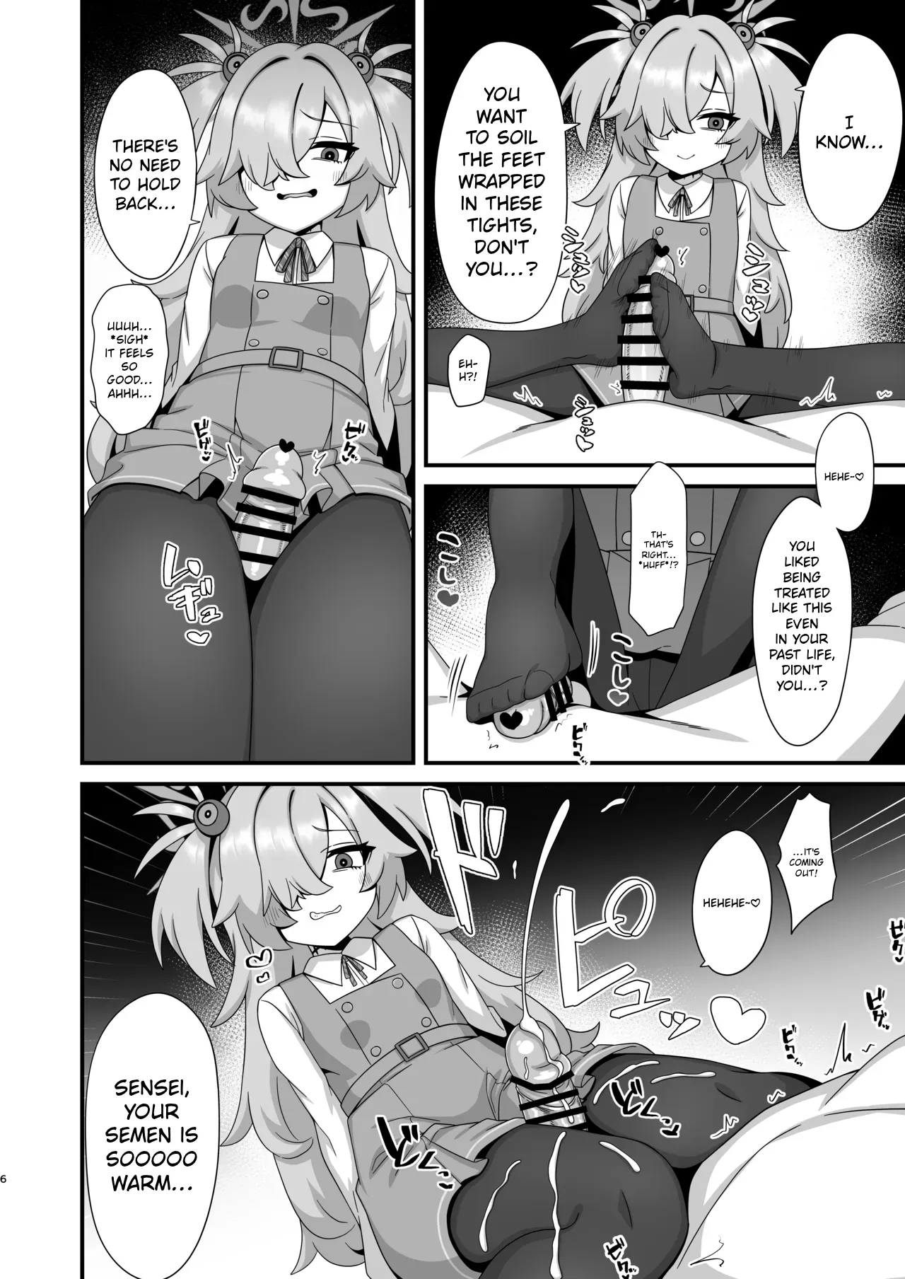 Since we've been tied together by the red thread of fate from our past lives, it's totally fine if we have semen milking sex, right?~♡ | Zenshou kara Akai Ito de Musubarerukara Sakusei Ecchi shitemo Ii yonee page 5 full