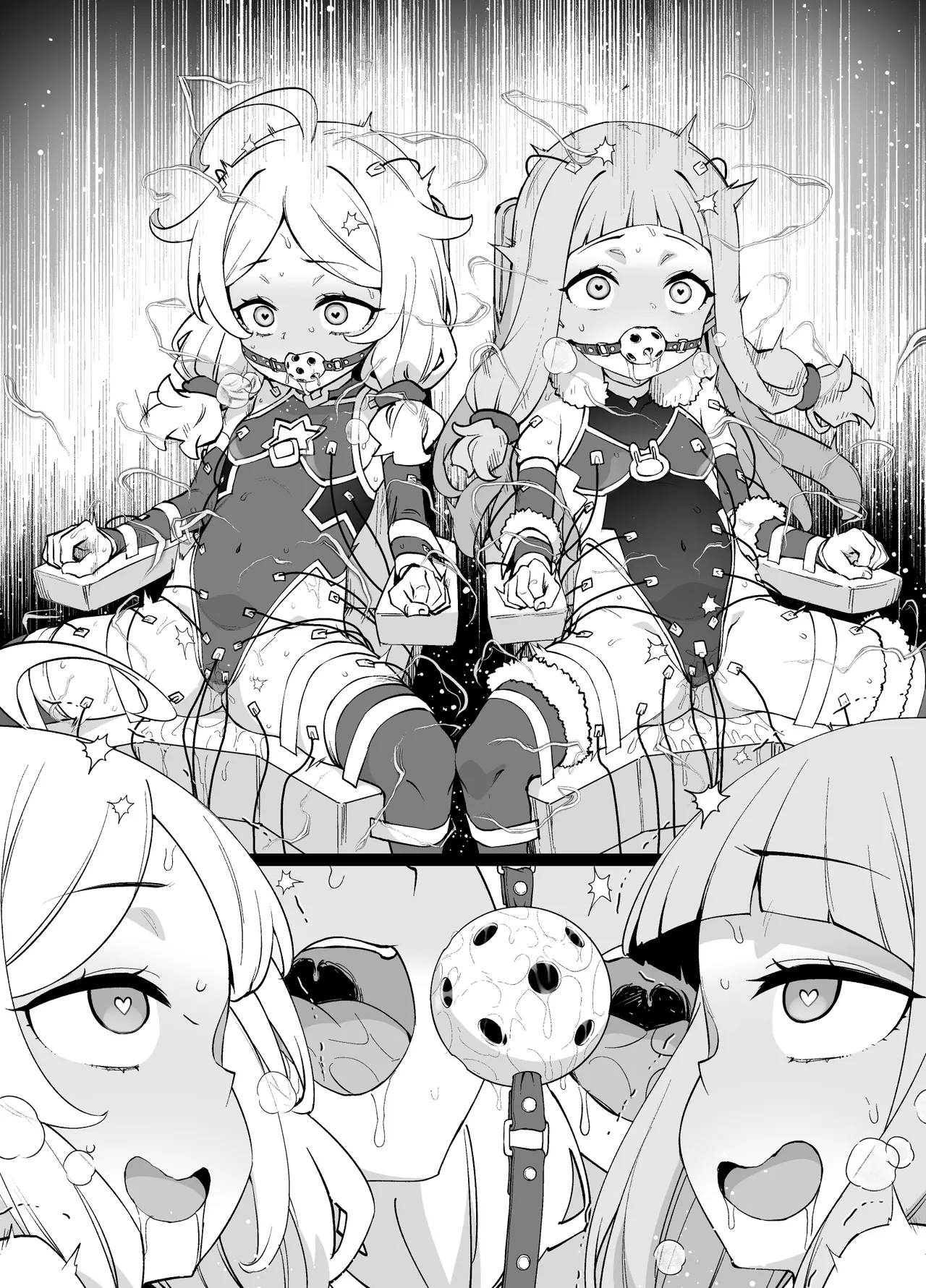 デレマス退魔忍こずえ＆仁奈 ※強♥アクメ電流＆ふたなり化調♥ page 5 full