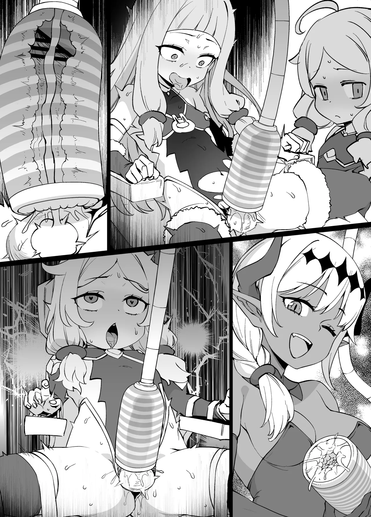 デレマス退魔忍こずえ＆仁奈 ※強♥アクメ電流＆ふたなり化調♥ page 7 full