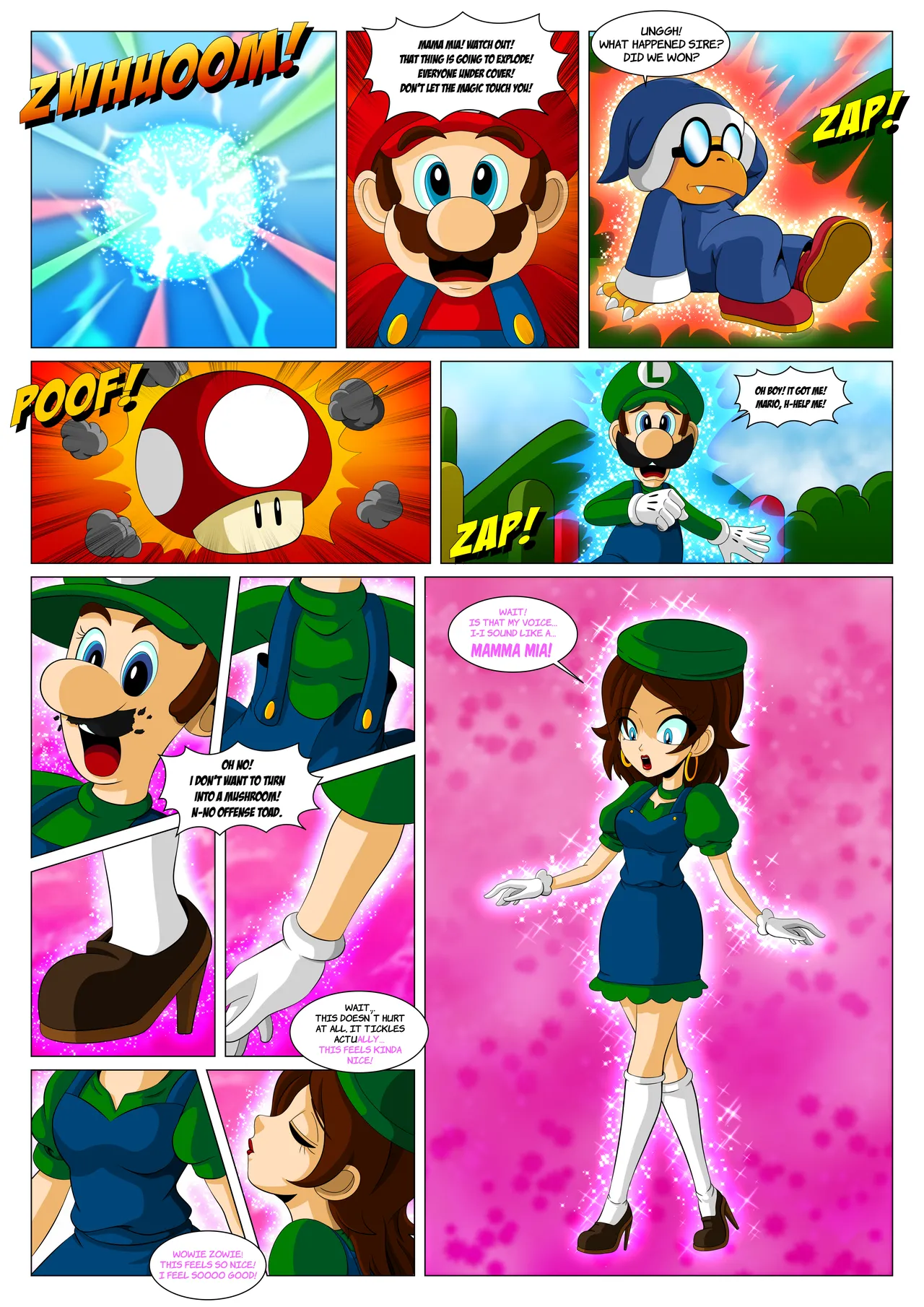 Super Mario: Magic Wand Mishap page 5 full
