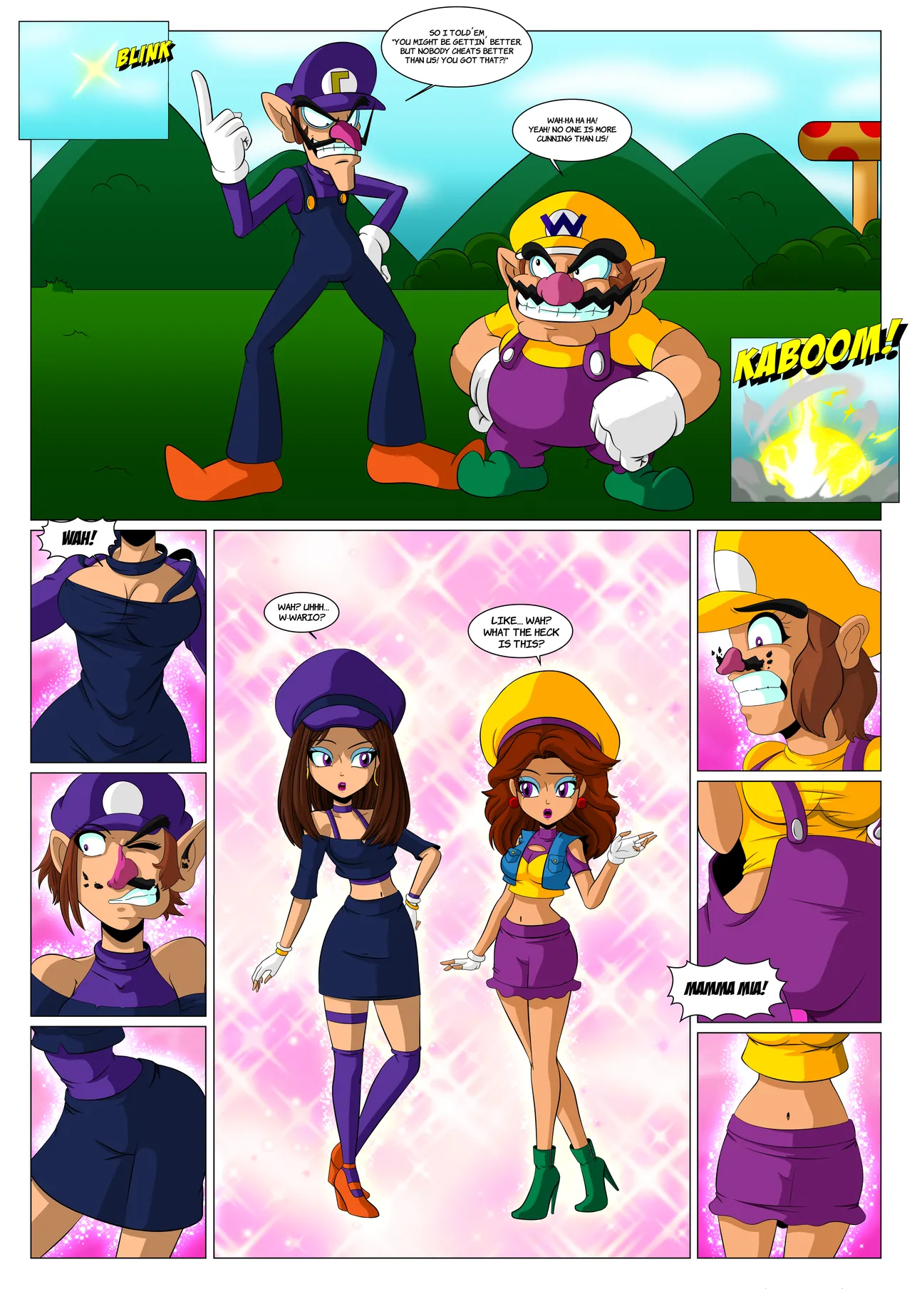 Super Mario: Magic Wand Mishap page 8 full