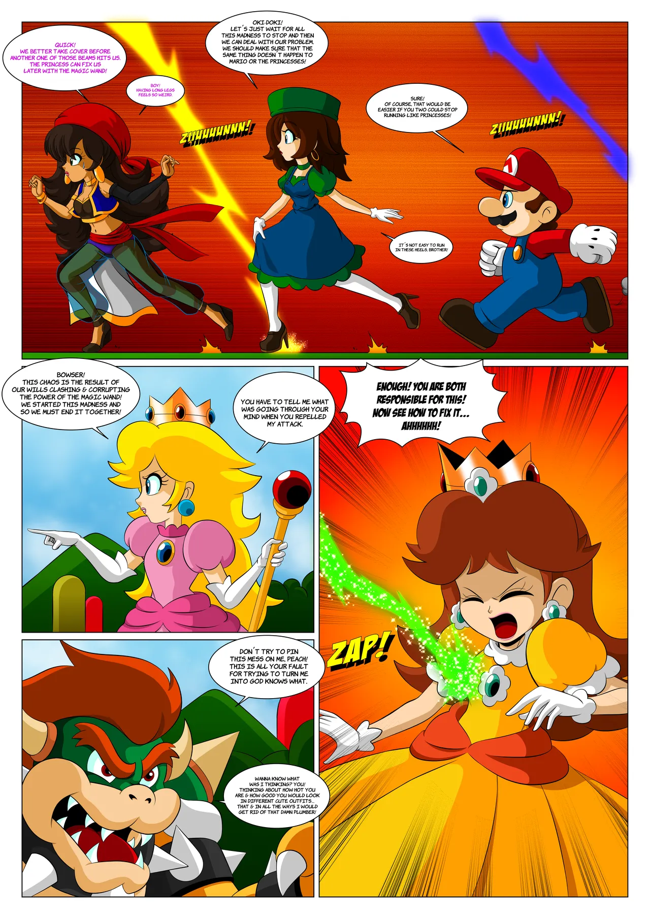 Super Mario: Magic Wand Mishap page 9 full