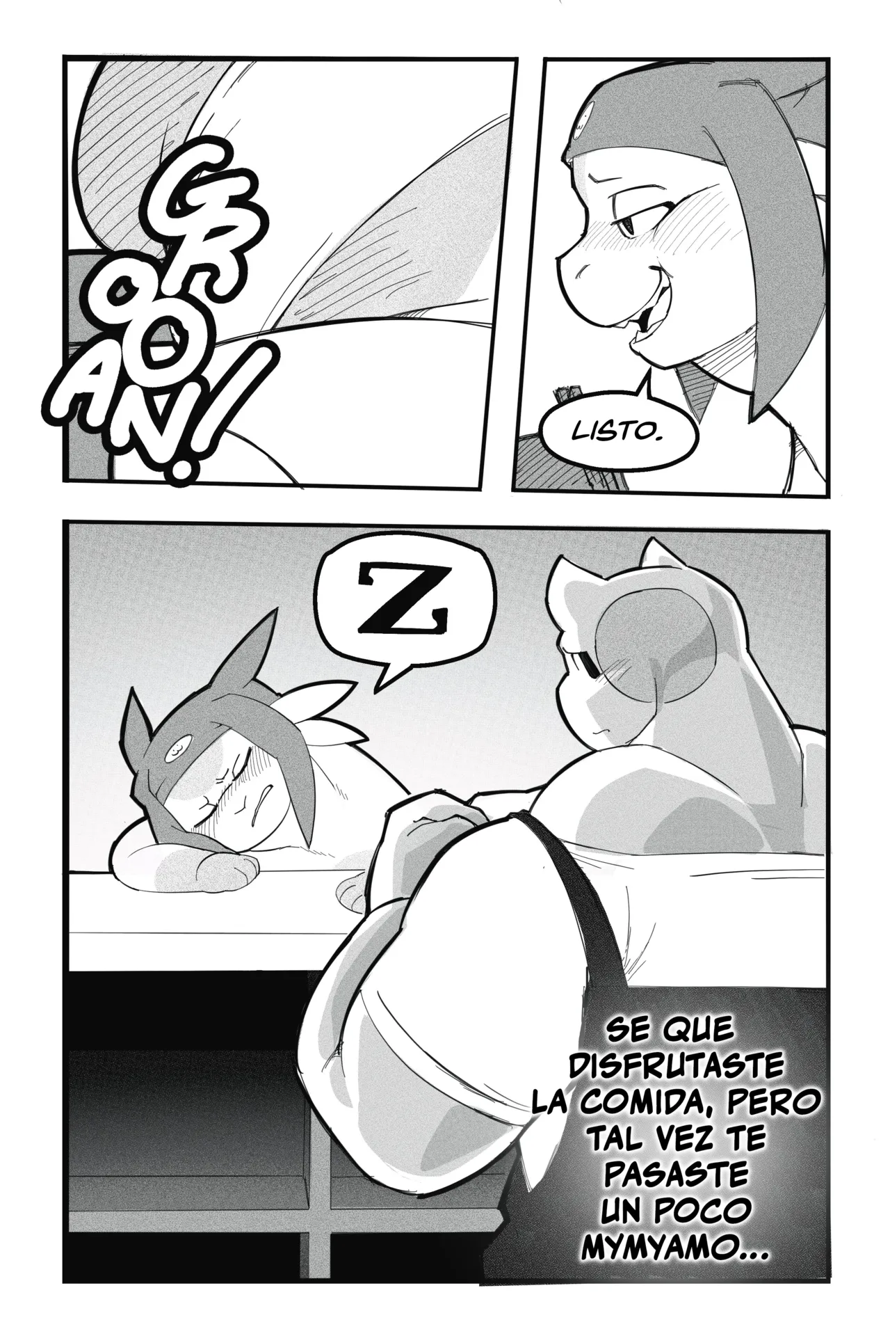 The Food Critic: Mymyamo! page 8 full