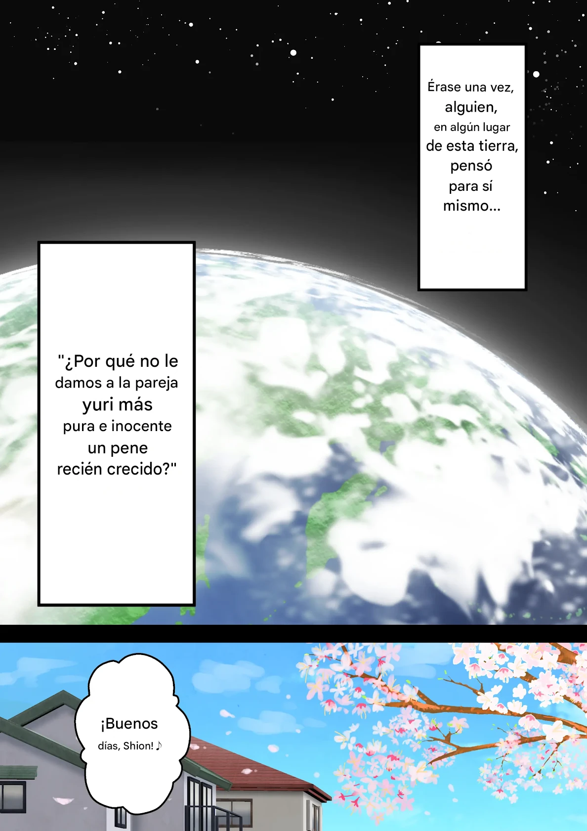Gakkou Ichi no Seiso Junai Yuri Couple, Chinpo Haete Owaru page 2 full