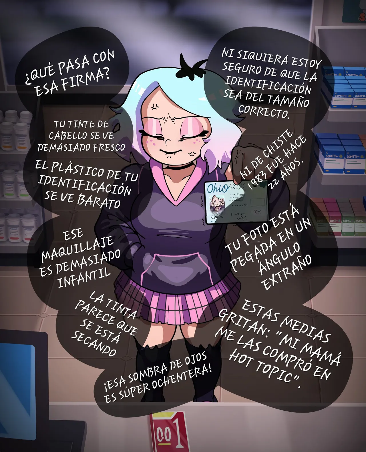Emberlynn Pinkle intenta comprar algunos condones page 5 full