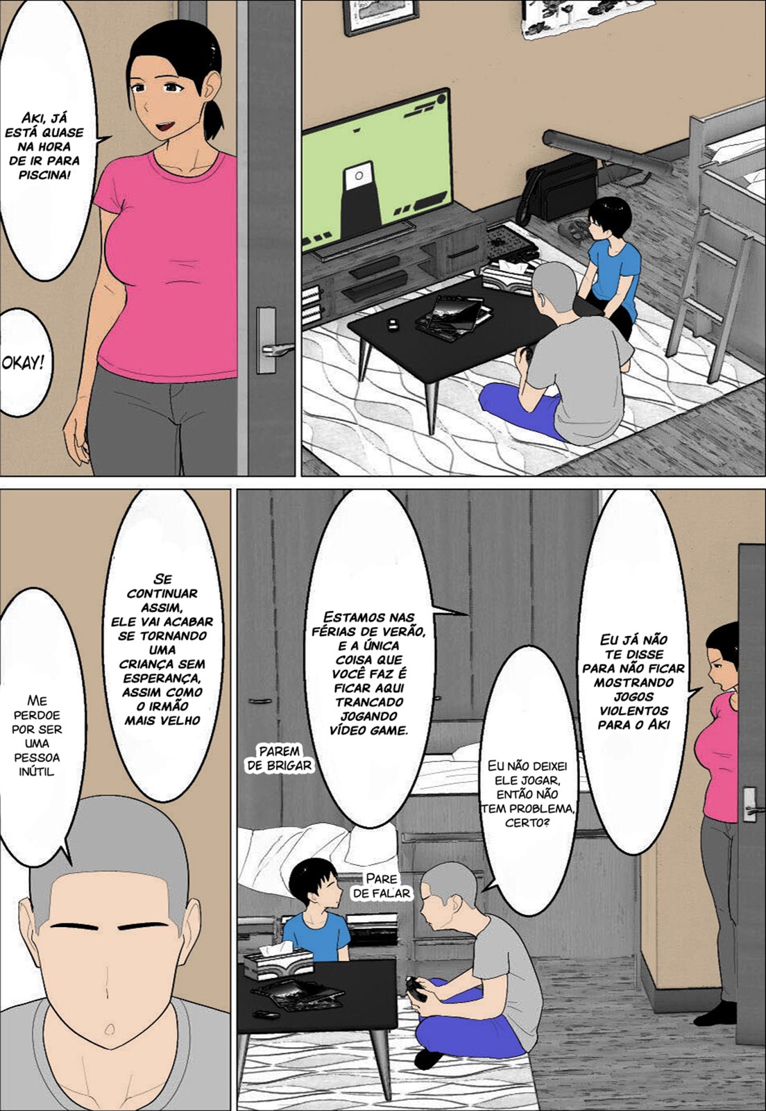 Kaa-san ga Shikoi nante | Minha mãe é tão gostosa page 4 full