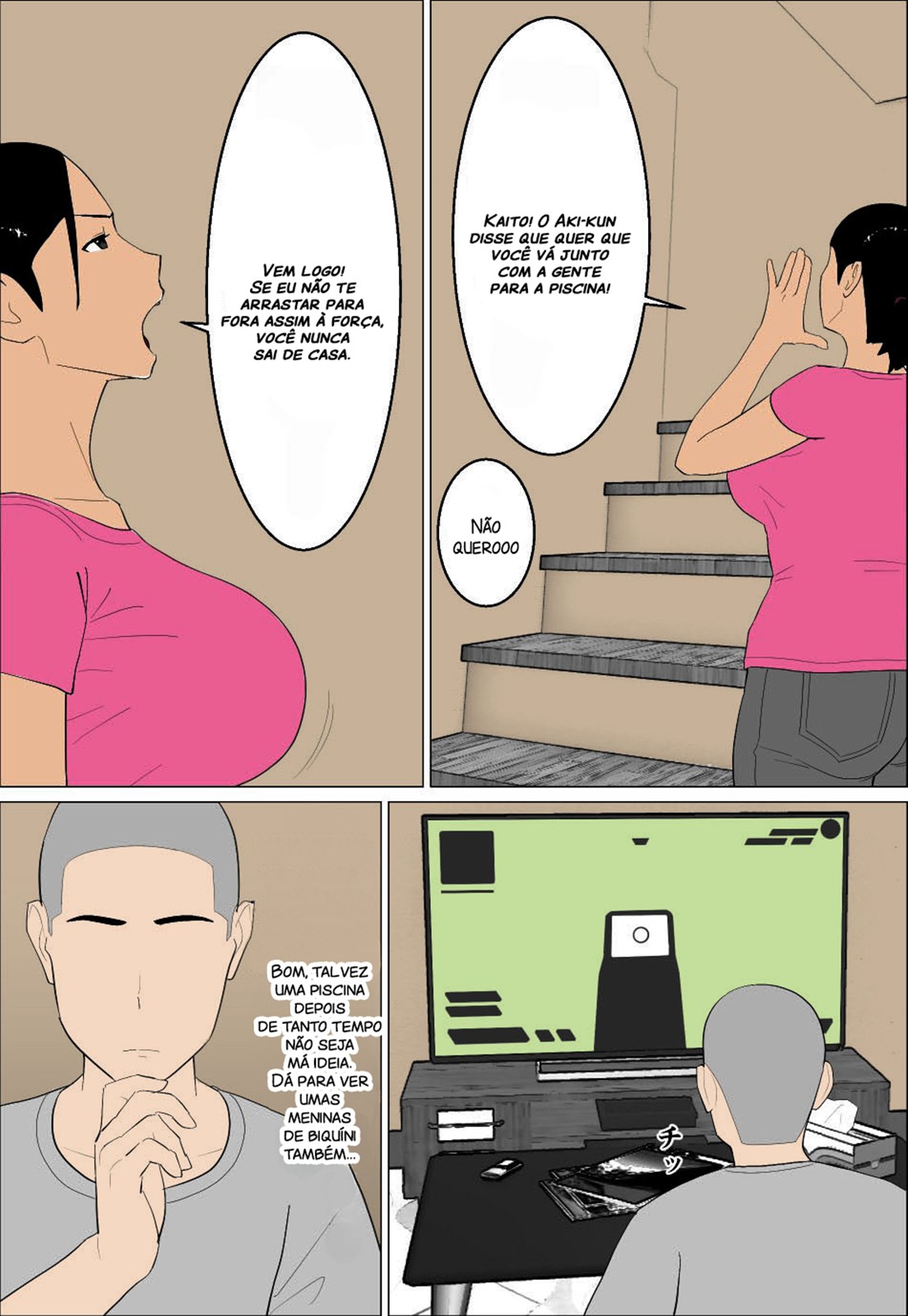 Kaa-san ga Shikoi nante | Minha mãe é tão gostosa page 5 full