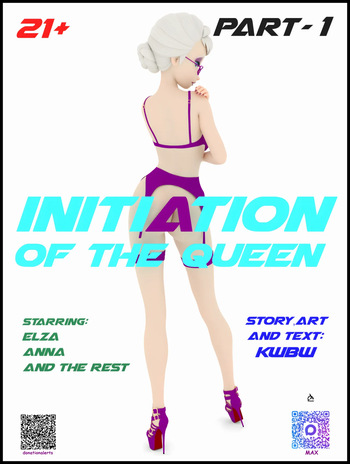 Initiation of the queen 001 eng cover