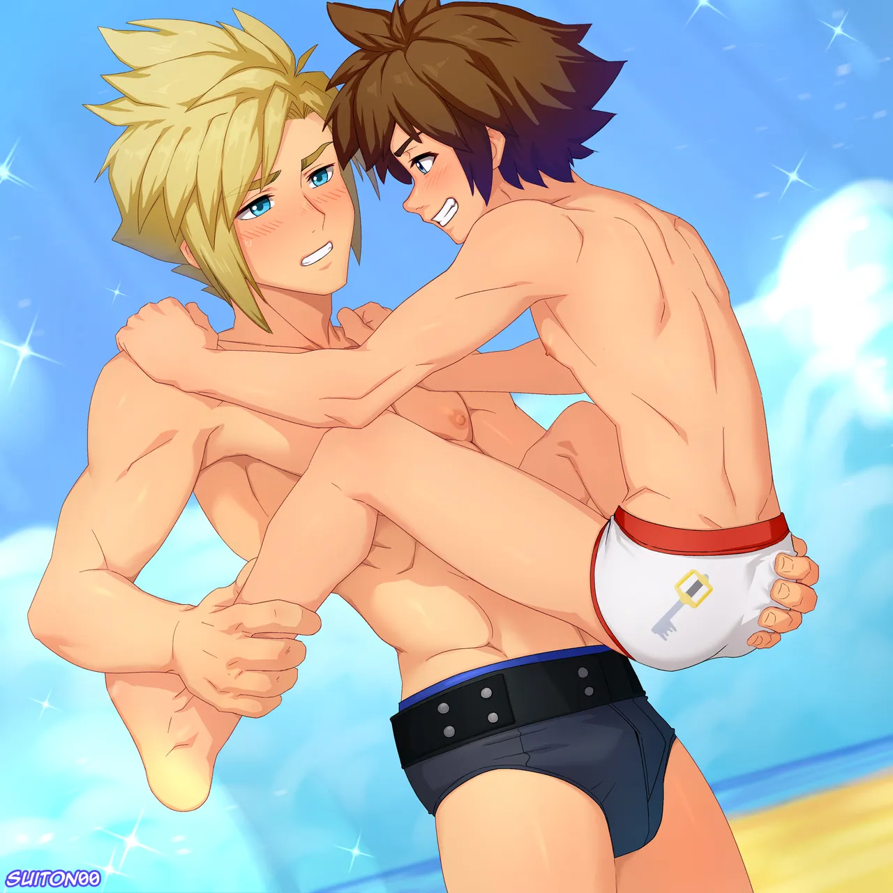 Super Smash Bros - Cloud x Sora #1 page 1 full