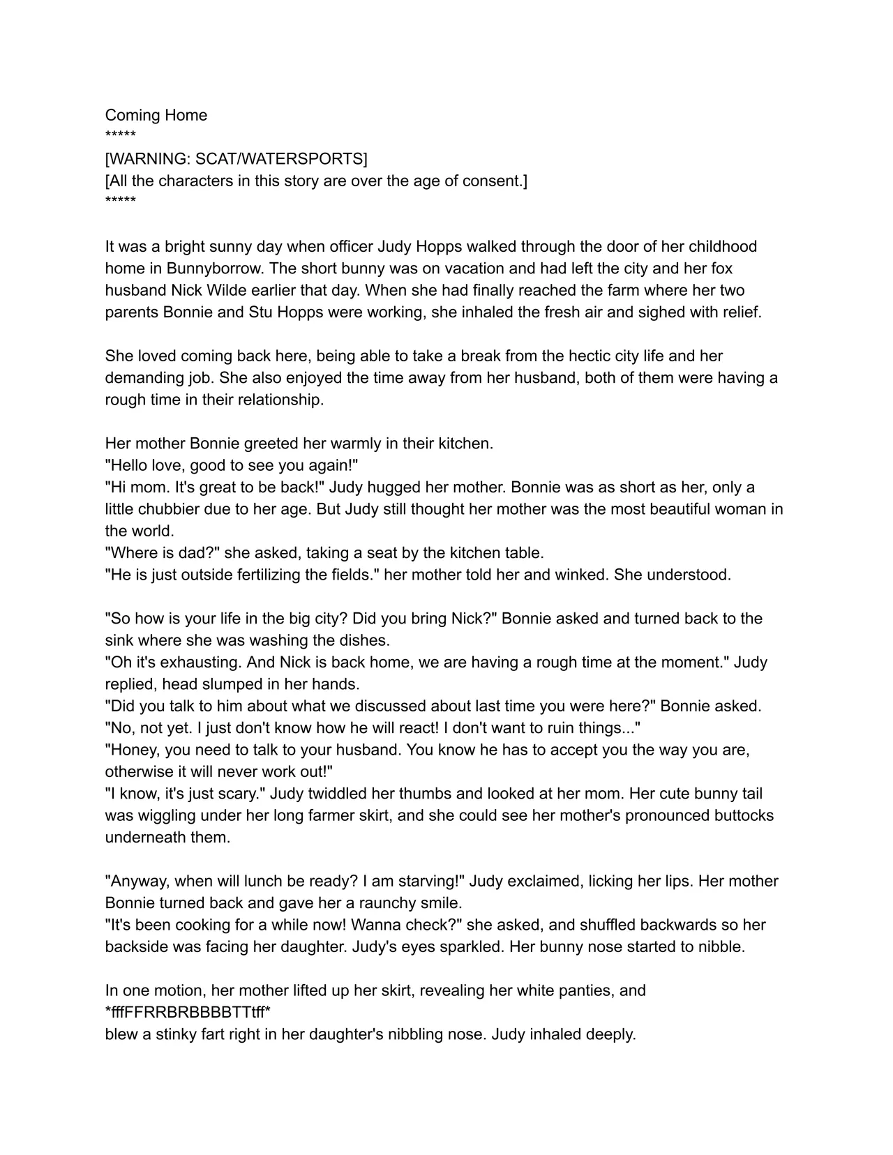Coming Home page 1 full
