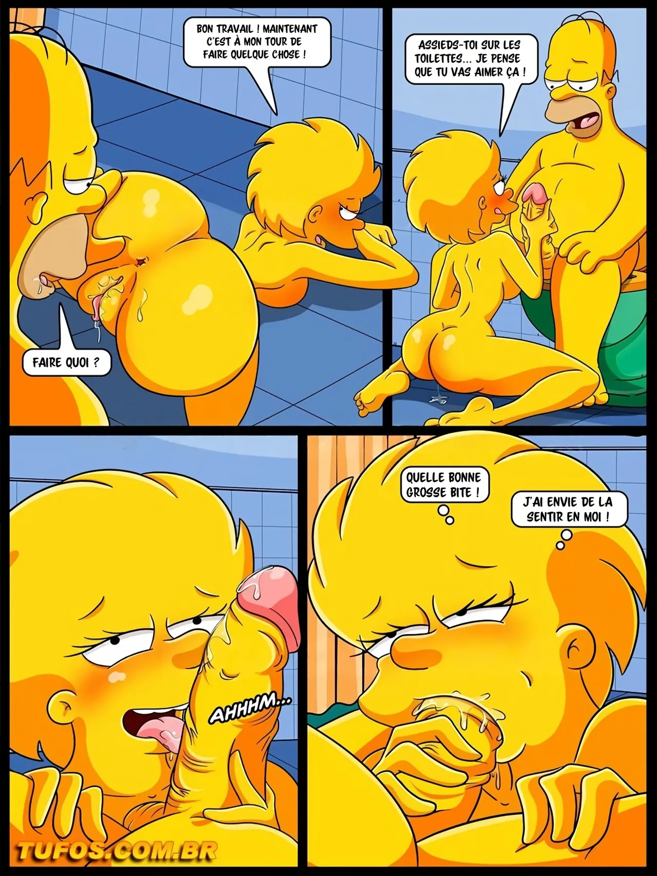 Les Simpson, chapitre 2 - Football et bière, partie 2 page 7 full