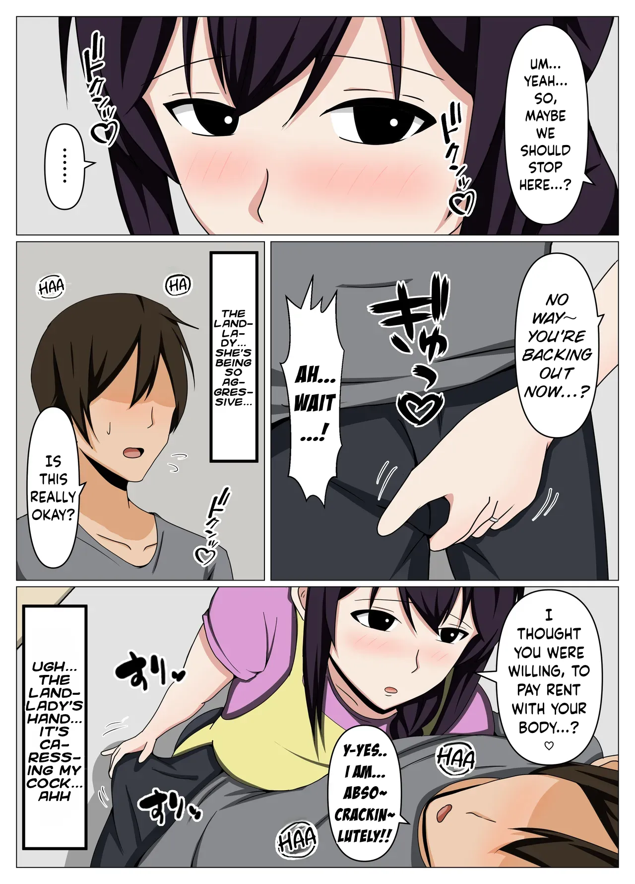 My Widowed Landlady Is Pent-up, So I Paid Rent With My Body page 7 full