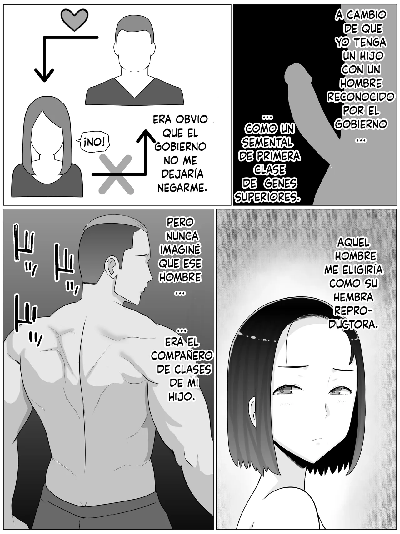 Hanshoku haha 5 dai ichi-bu kanketsu-hen musuko no Doukyuusei to mata ko tsukuri shite imasu page 5 full