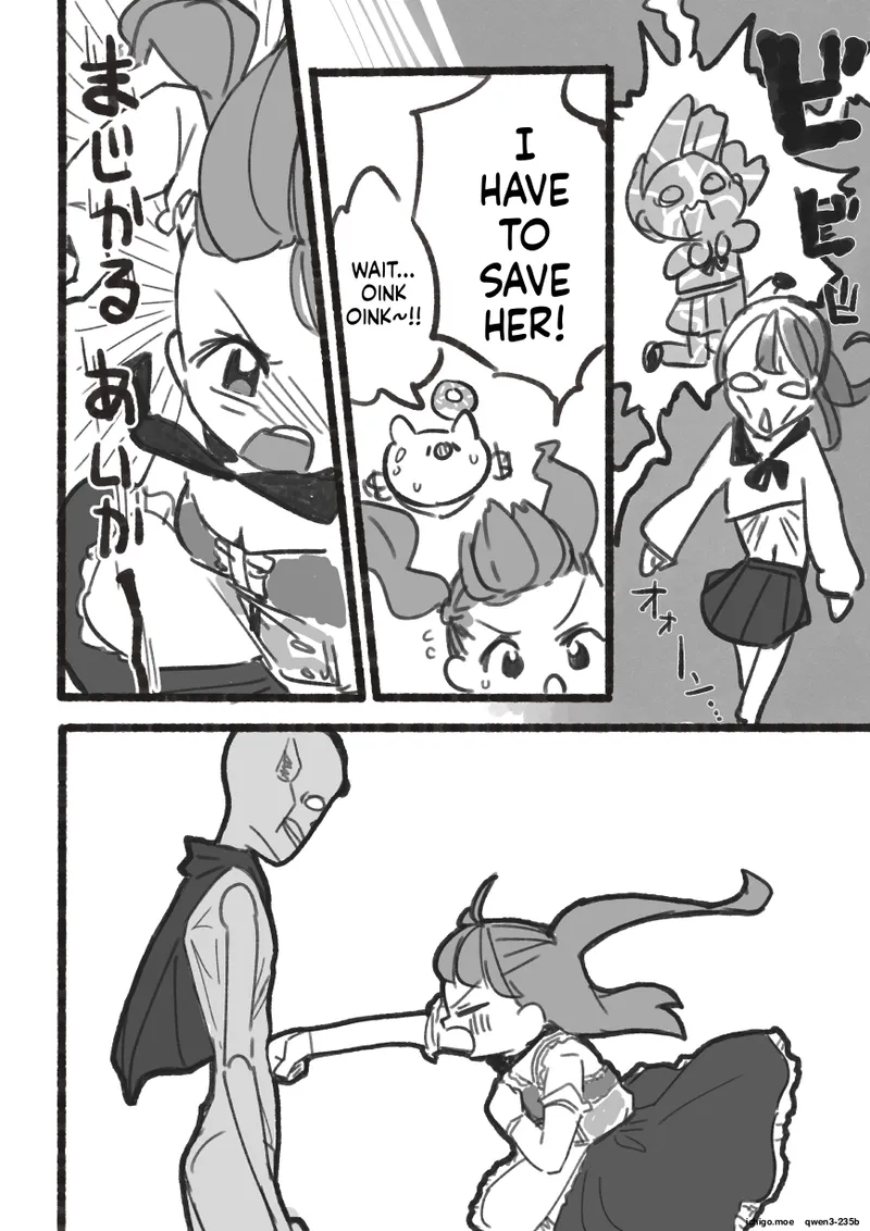 maagical girl with a fatty belly page 6 full