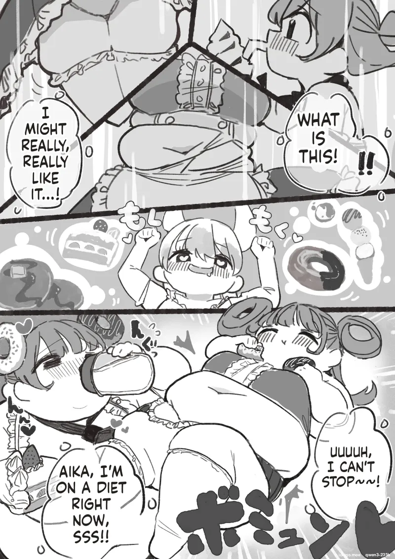 maagical girl with a fatty belly page 8 full