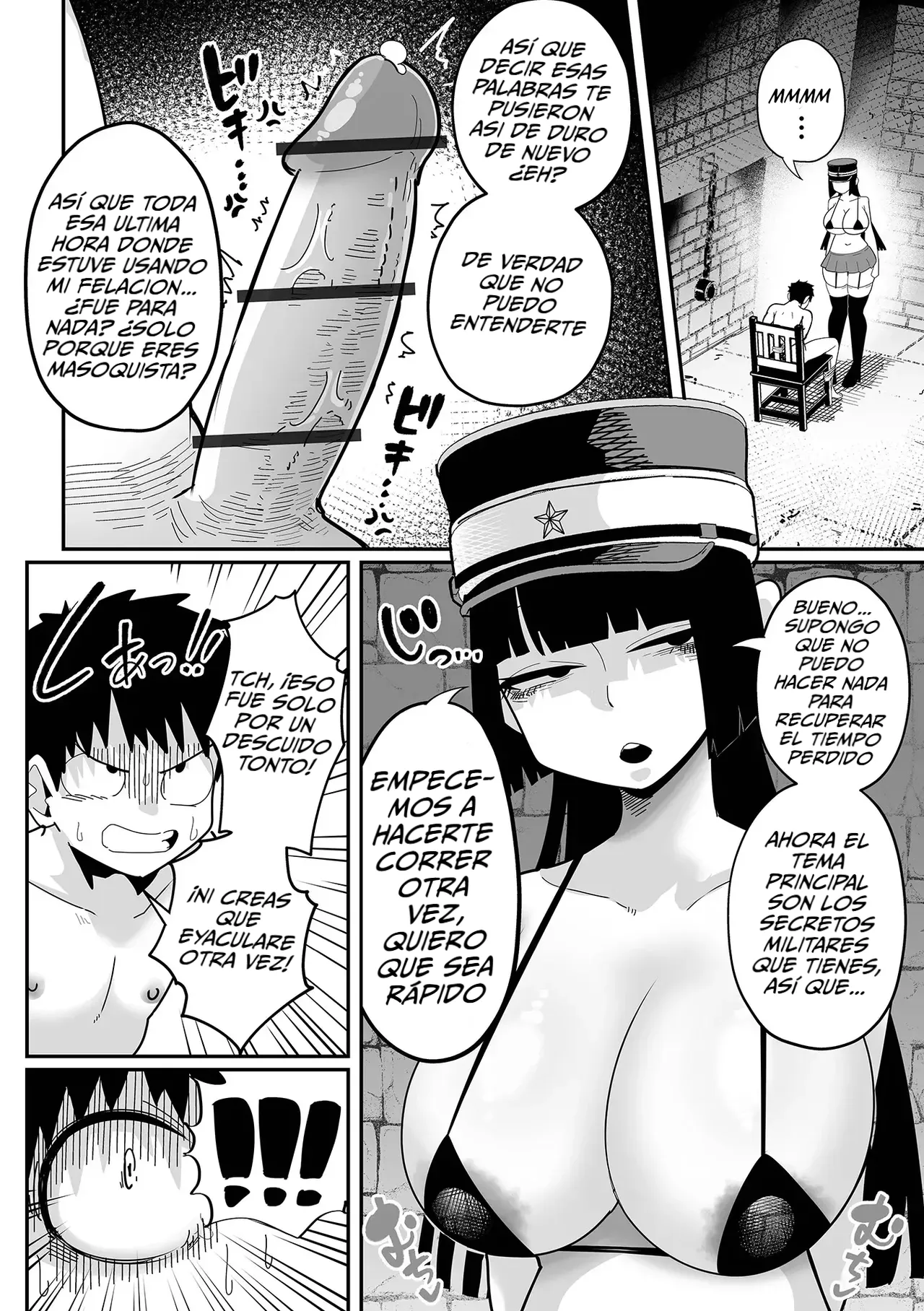 Dekakute Eroi Jinmongkan Kouhen | Una interrogadora enorme y erotica Segunda parte page 2 full