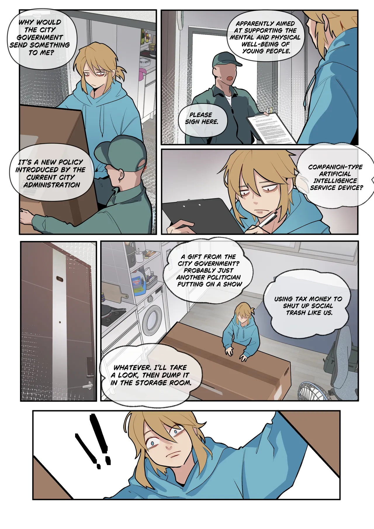Love,Sex &amp; Robot page 3 full
