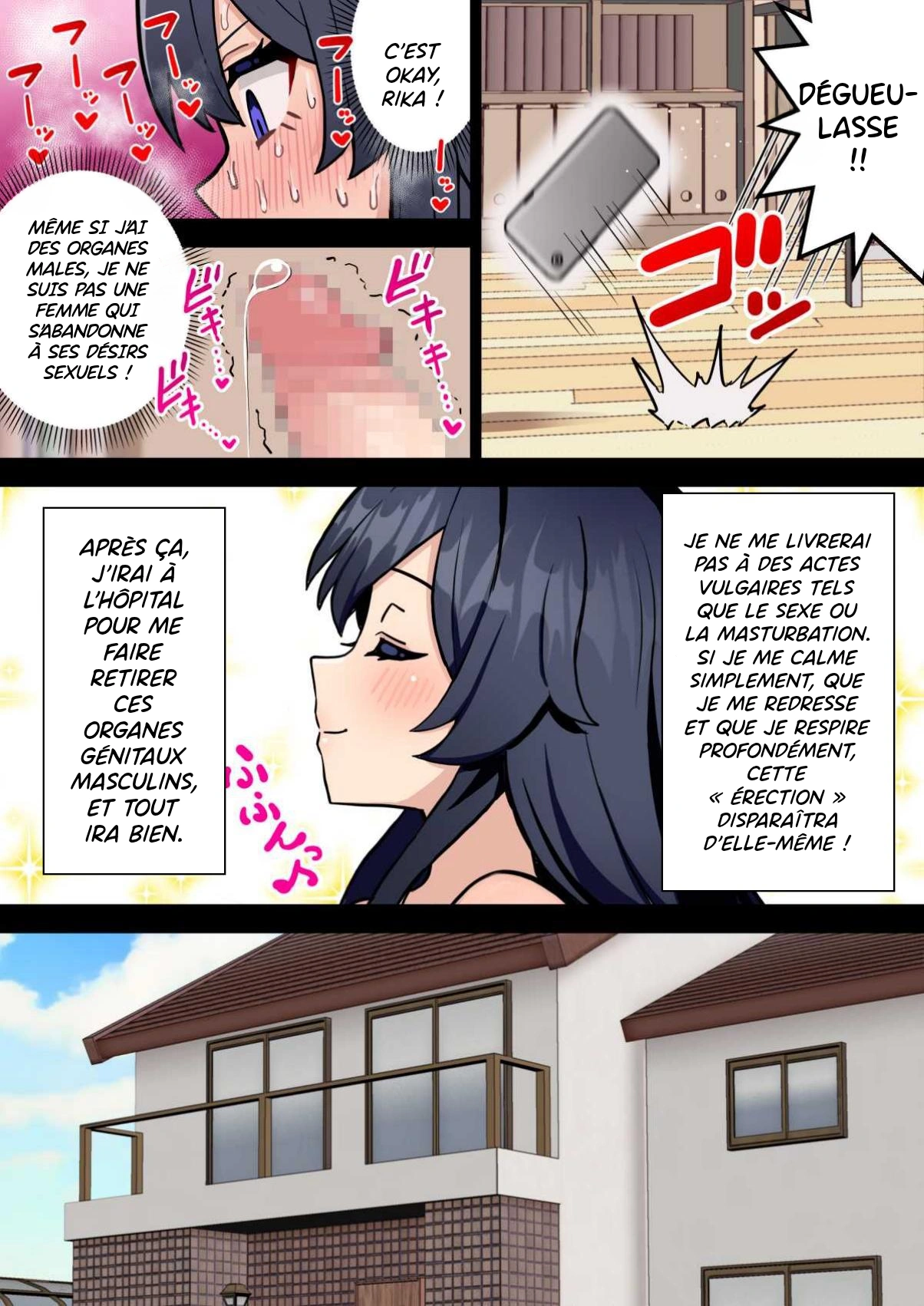Koutensei Futanari JK ga Seiyoku ni Makete Shiko Saru ni Naru Hanashi page 8 full
