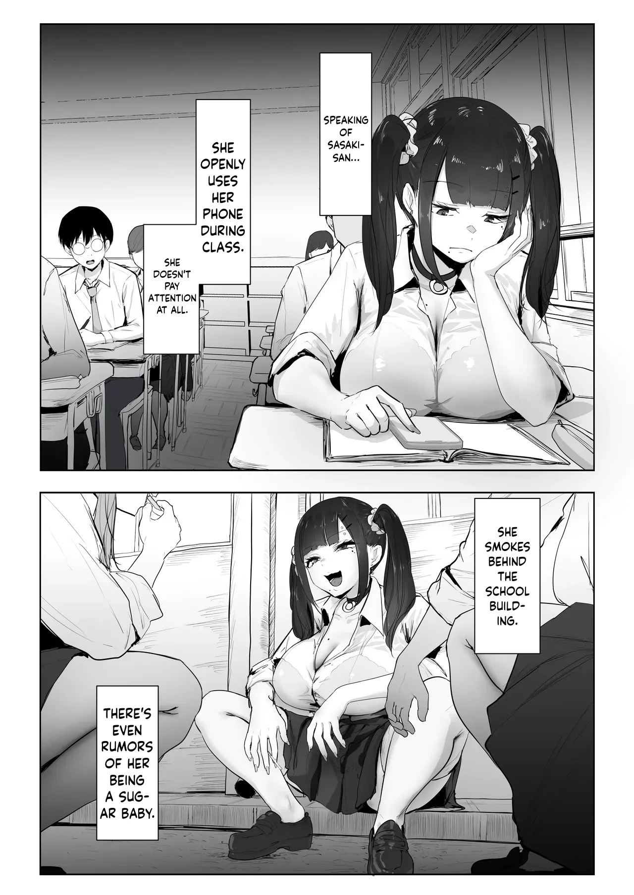 Seikaku ga Warui Gal ga Rei no Heya de Wakaraserareru Hanashi page 4 full
