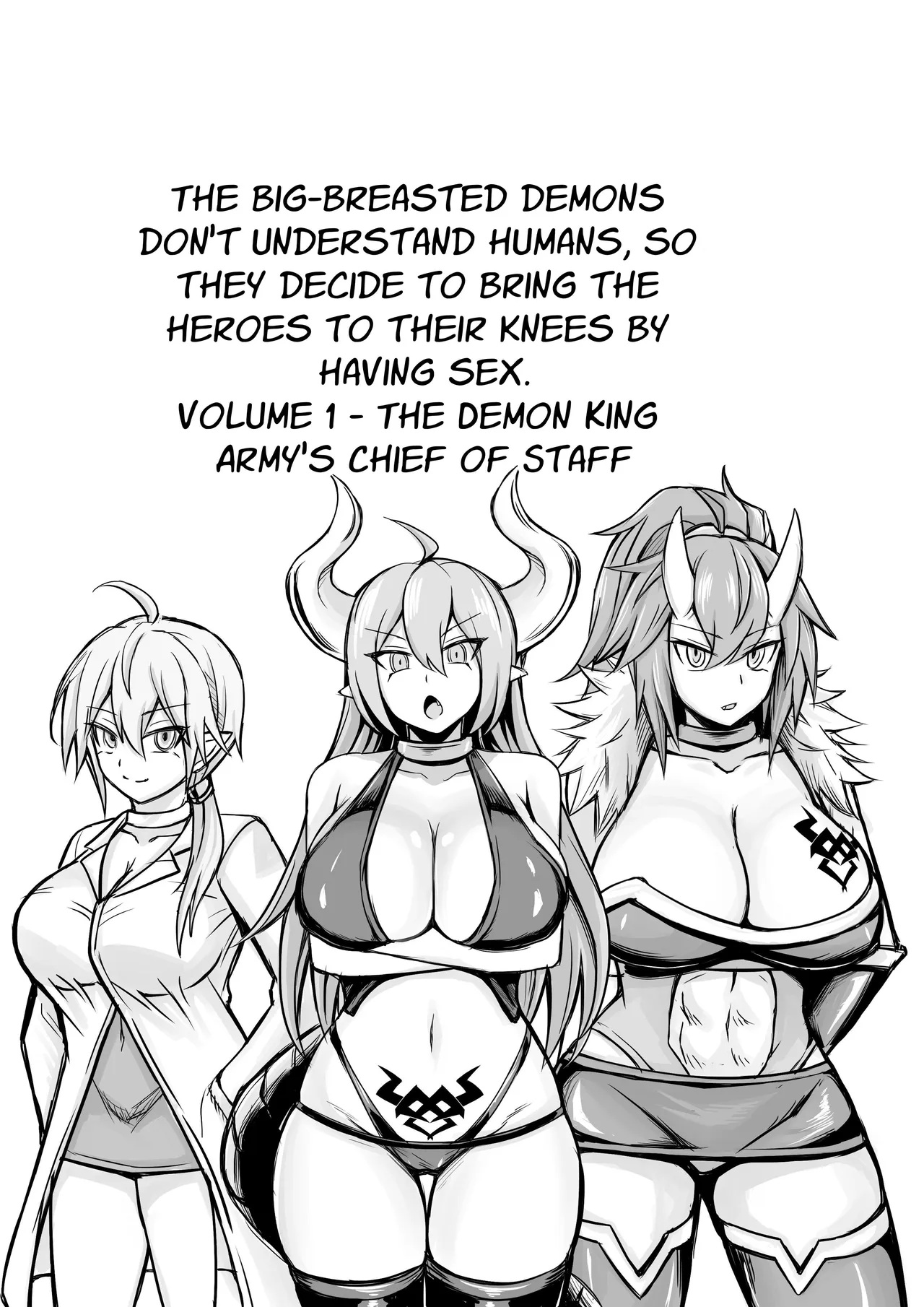 Deka Chichi Mazoku wa Ningen no Koto ga Wakaranai kara Yuusha o Kuppuku Saseru Tame ni Ecchi o Shitemiru Koto ni Shita 1 | The Big-Breasted Demons Don't Understand Humans, So They Decide To Bring the Heroes To Their Knees By Having Sex 1 page 7 full