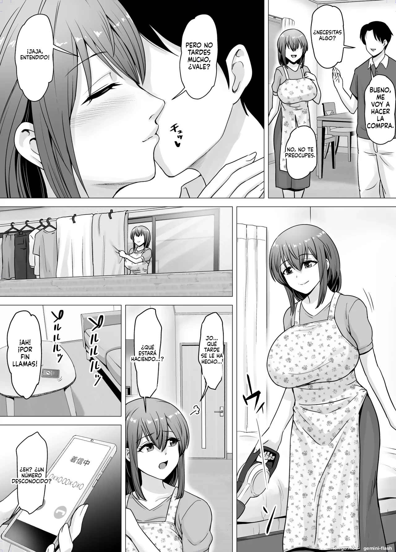 Aisuru Tsuma ga Zetsurin Shachou no Te ni Ochita Sono Hi 1  MTL page 5 full