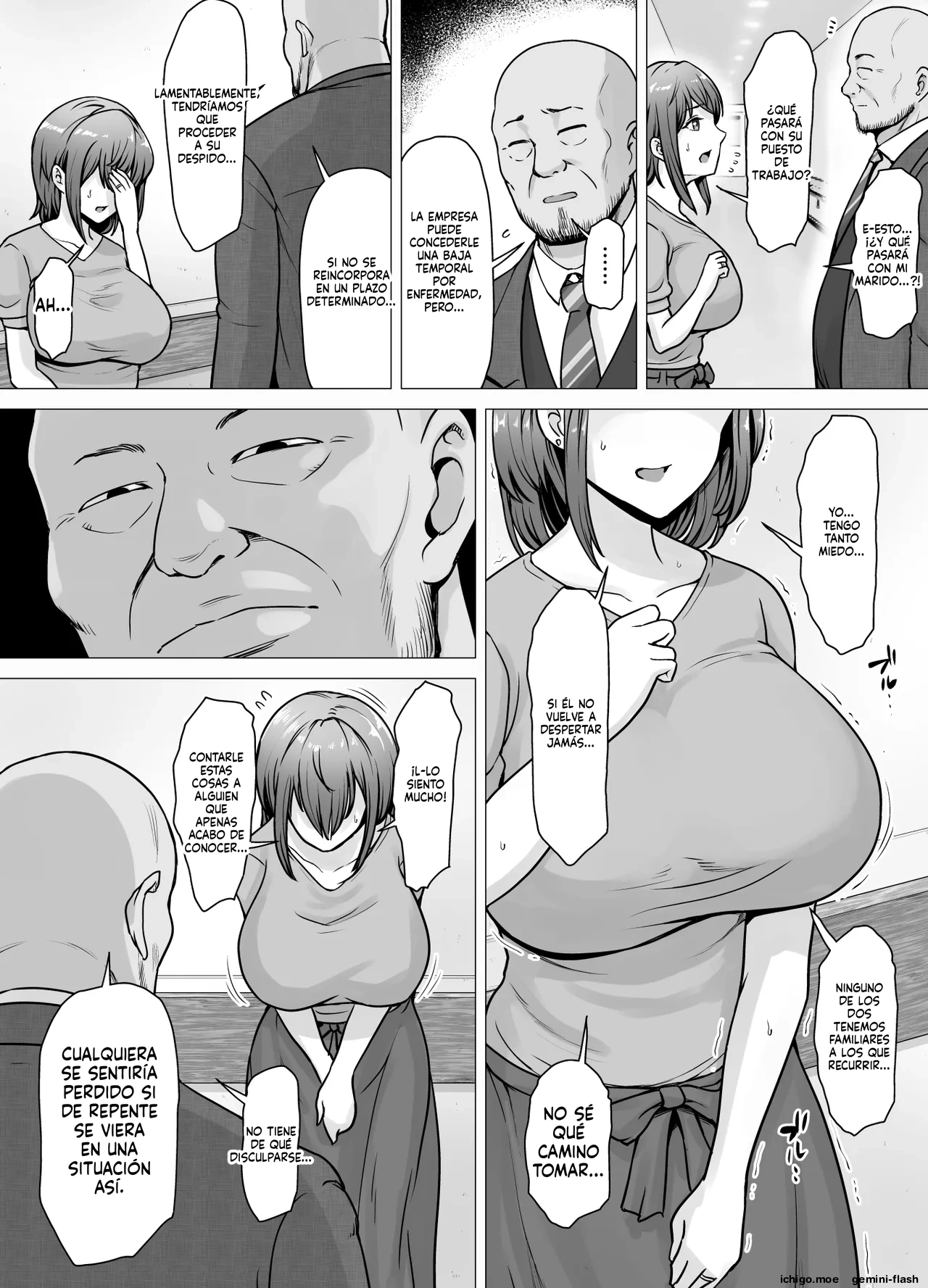 Aisuru Tsuma ga Zetsurin Shachou no Te ni Ochita Sono Hi 1  MTL page 8 full