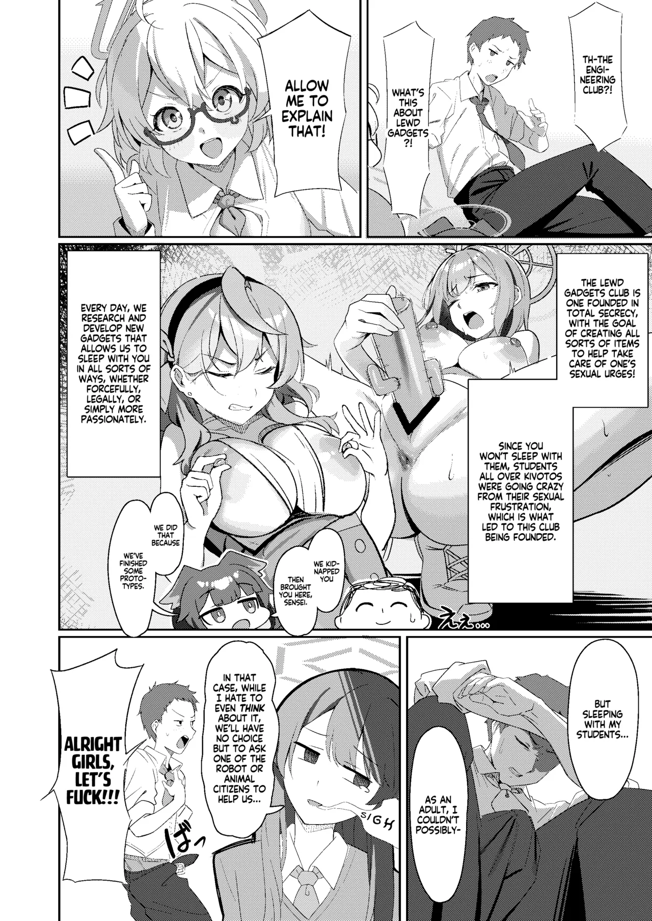 Kuragesanya  Youkoso Ero Gajetto-bu He | Welcome to The Lewd Gadget Club! page 3 full