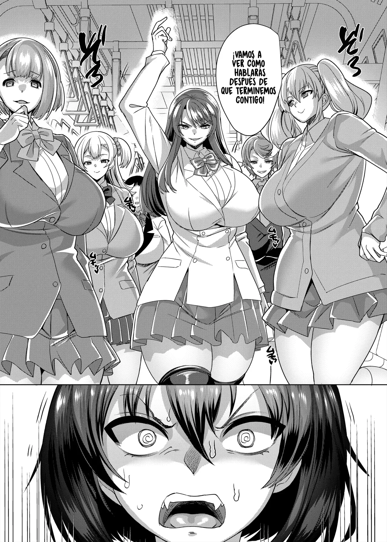 Fukushuu Senyou Sharyou ~Chikan Shitara JC no Karada ni Kaerarete Josei Senyou Sharyou de Tsuugaku no Kei~ page 10 full