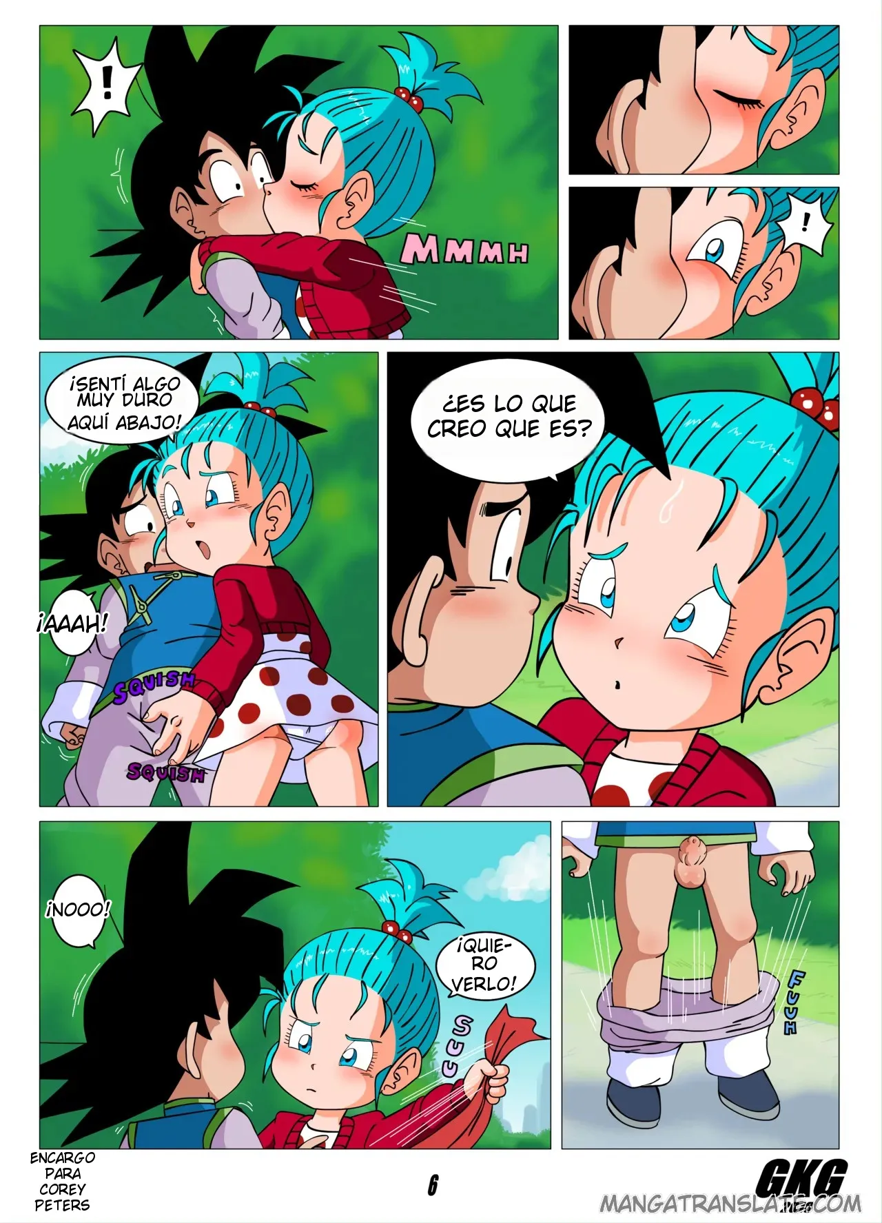 Bura and Goten Comic page 6 full