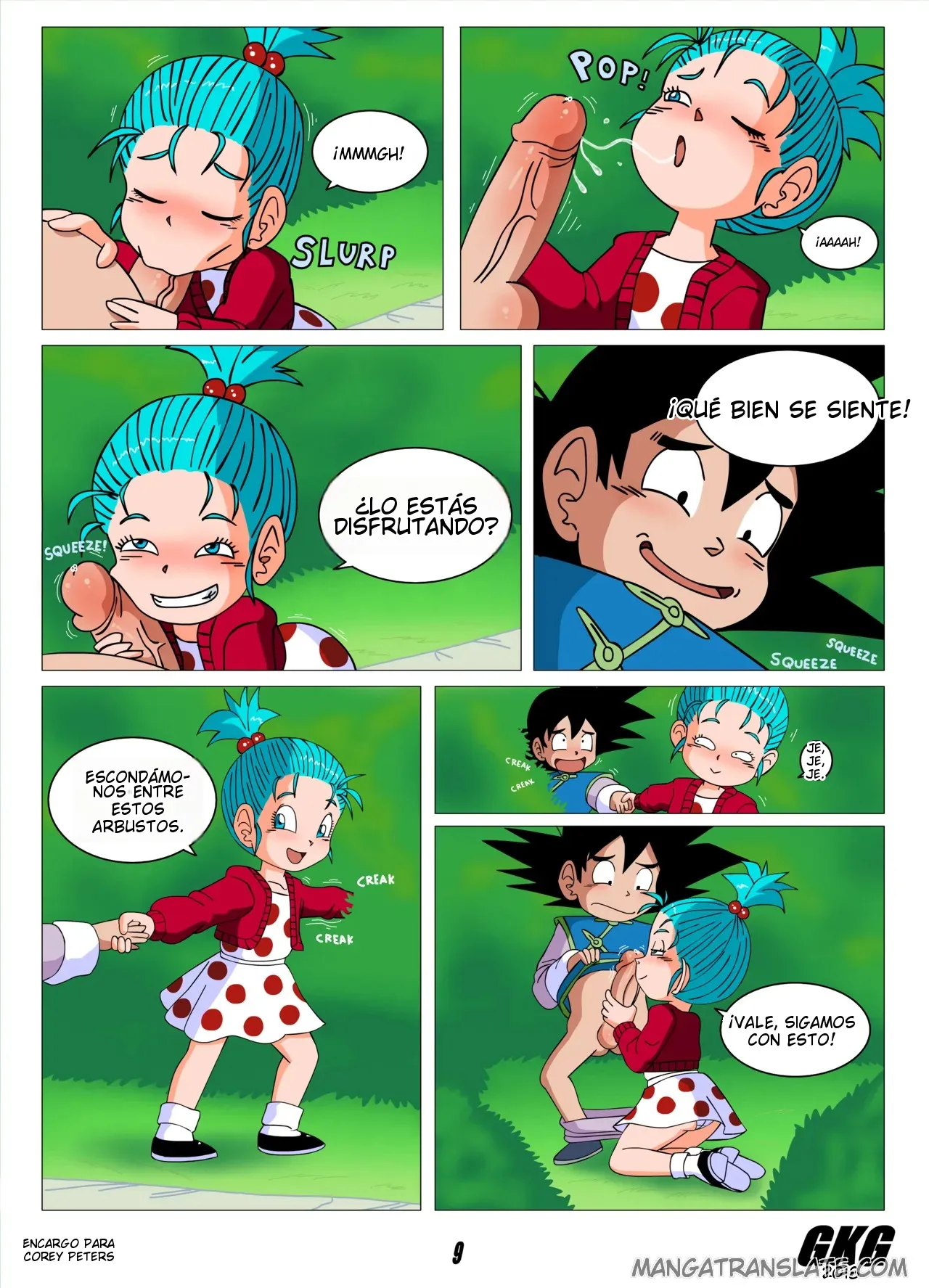 Bura and Goten Comic page 9 full