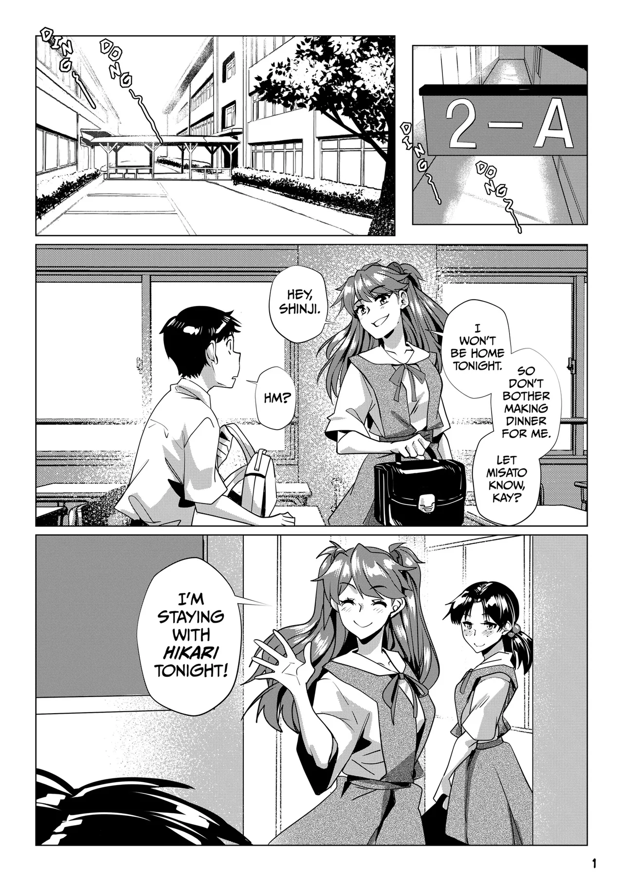 Neon Genital Evangelion: Asuka Strikes!? page 4 full