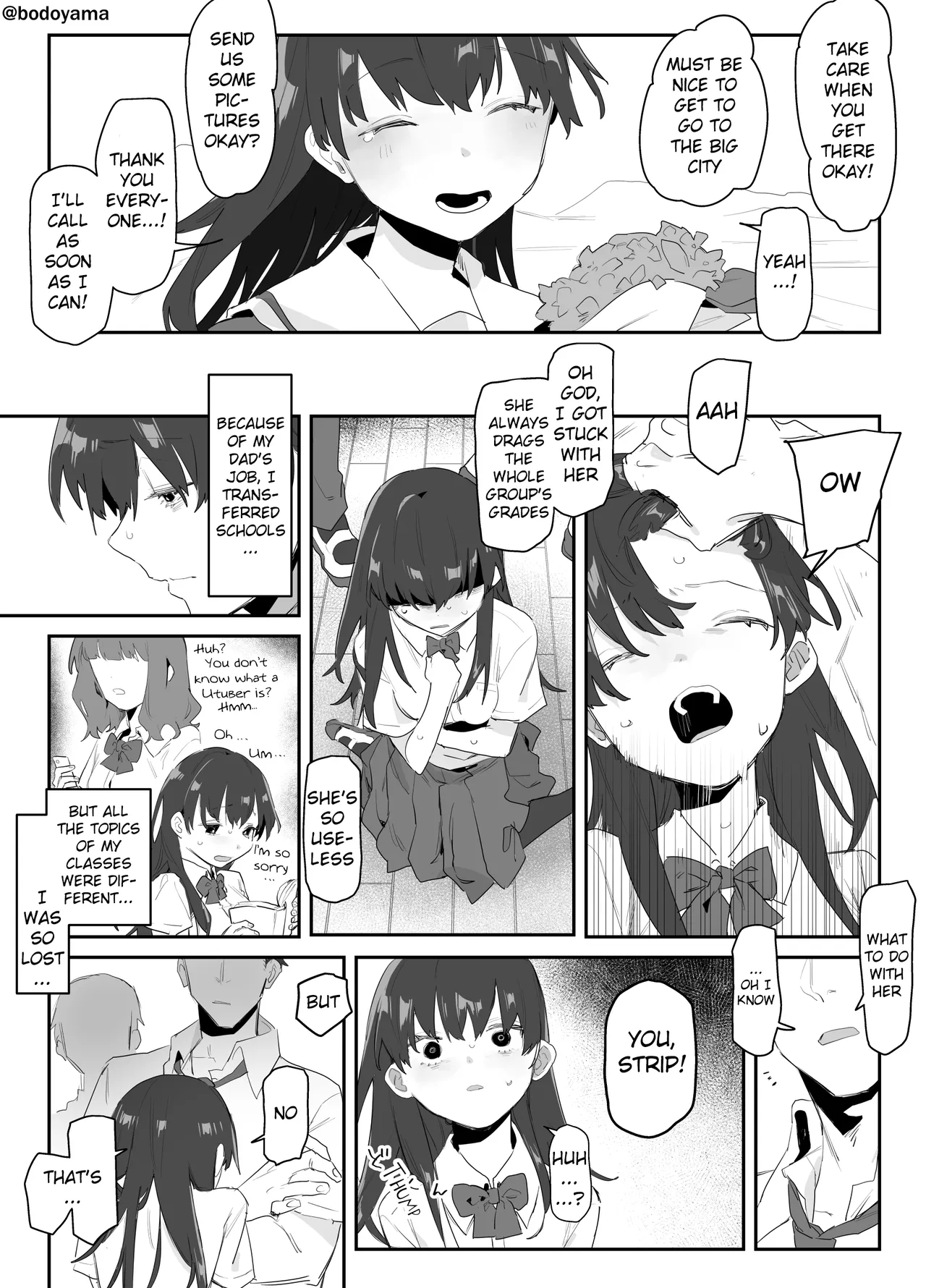 A middle school student who moves from the countryside to the city and ends up attracting attention page 1 full