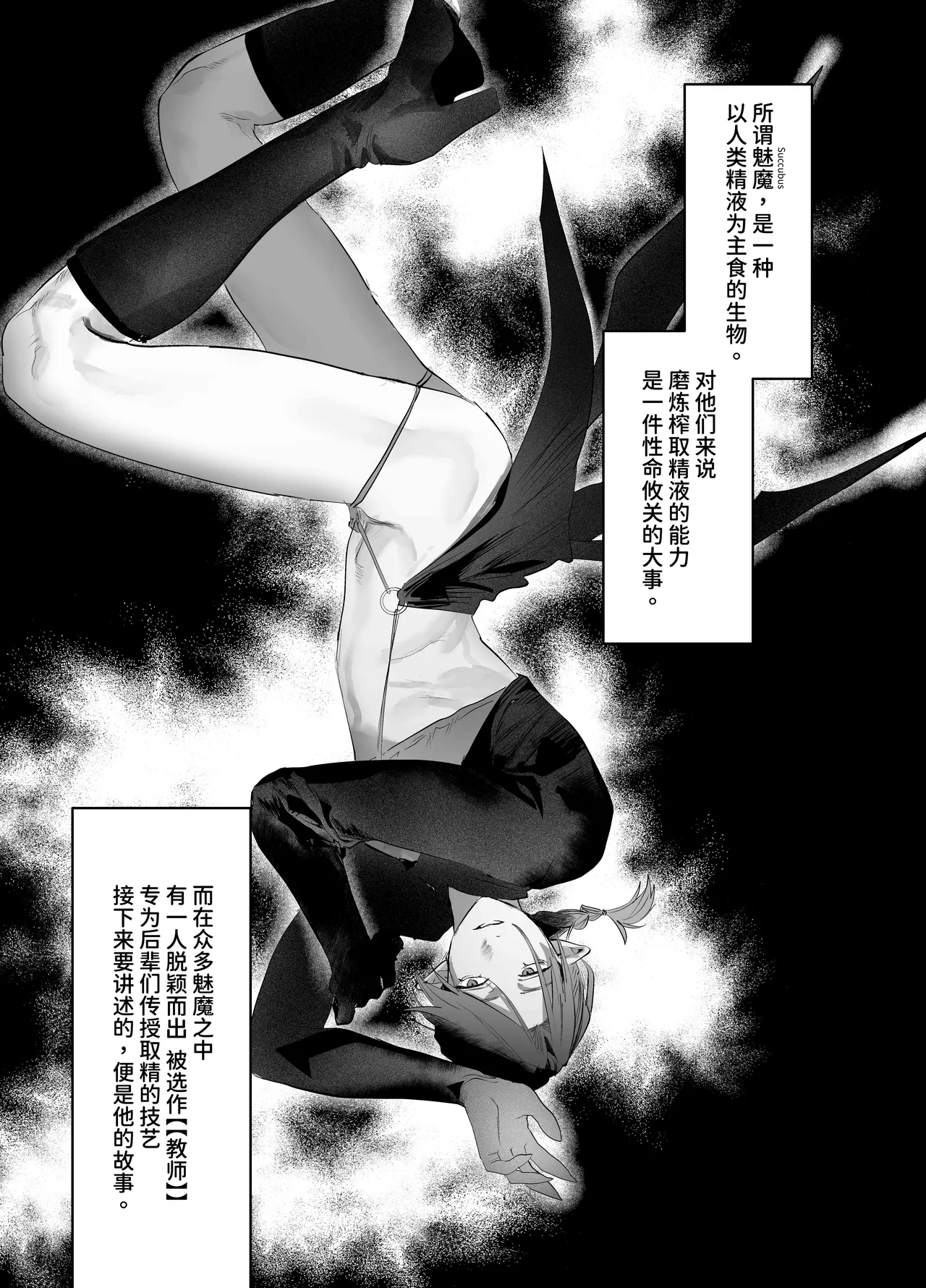 【10時間睡眠】｜教育!!魅魔♂君【chinese】 page 2 full
