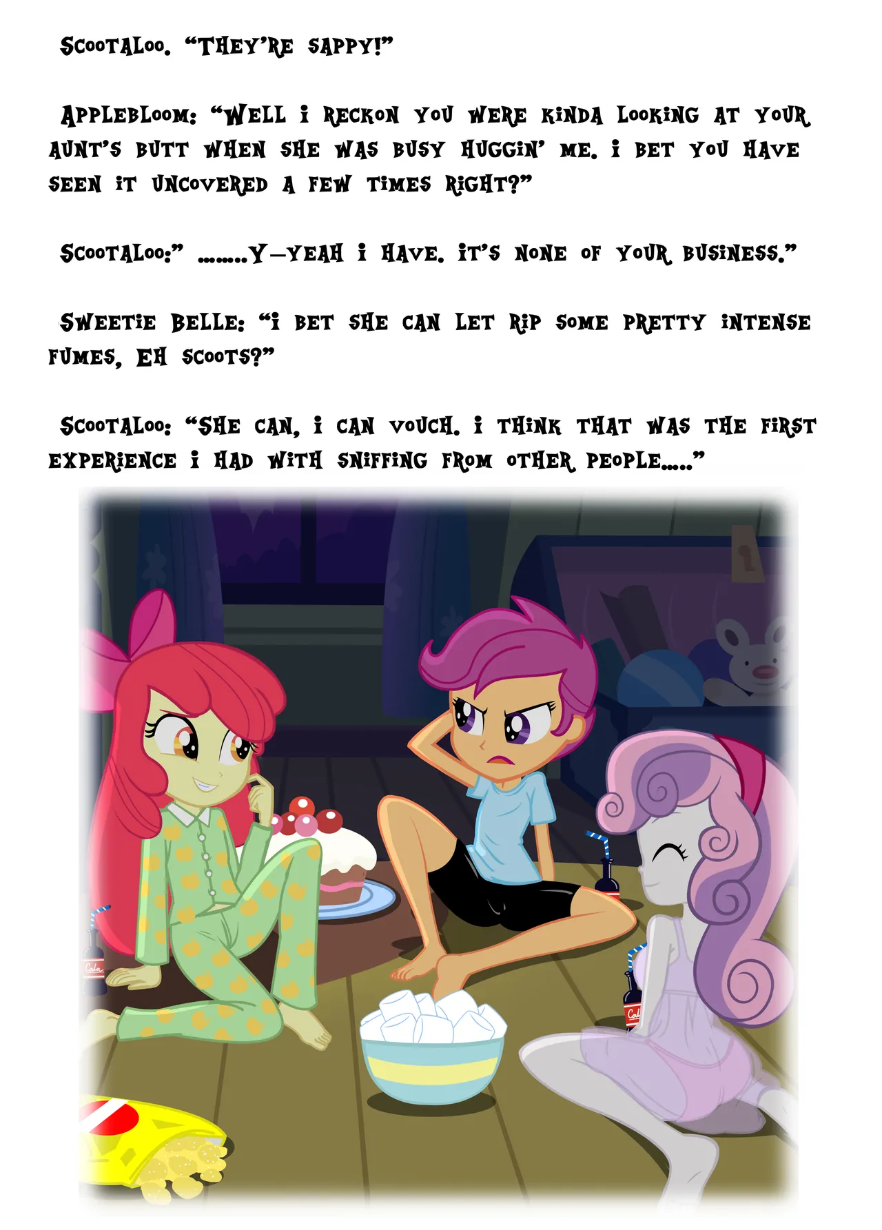 Crusaders Secret Business-mess Part 2 page 8 full