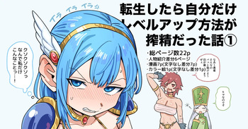 転生したら自分だけLVUP方法がある搾精だった話 cover