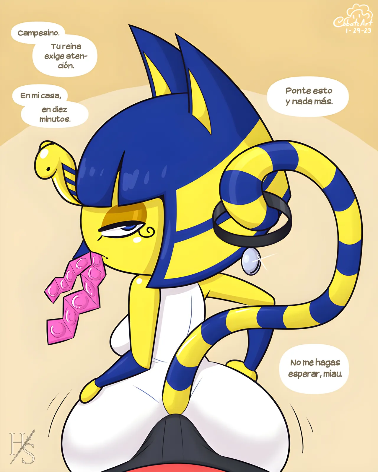 Confessing to Ankha | Confesión A Ankha page 2 full
