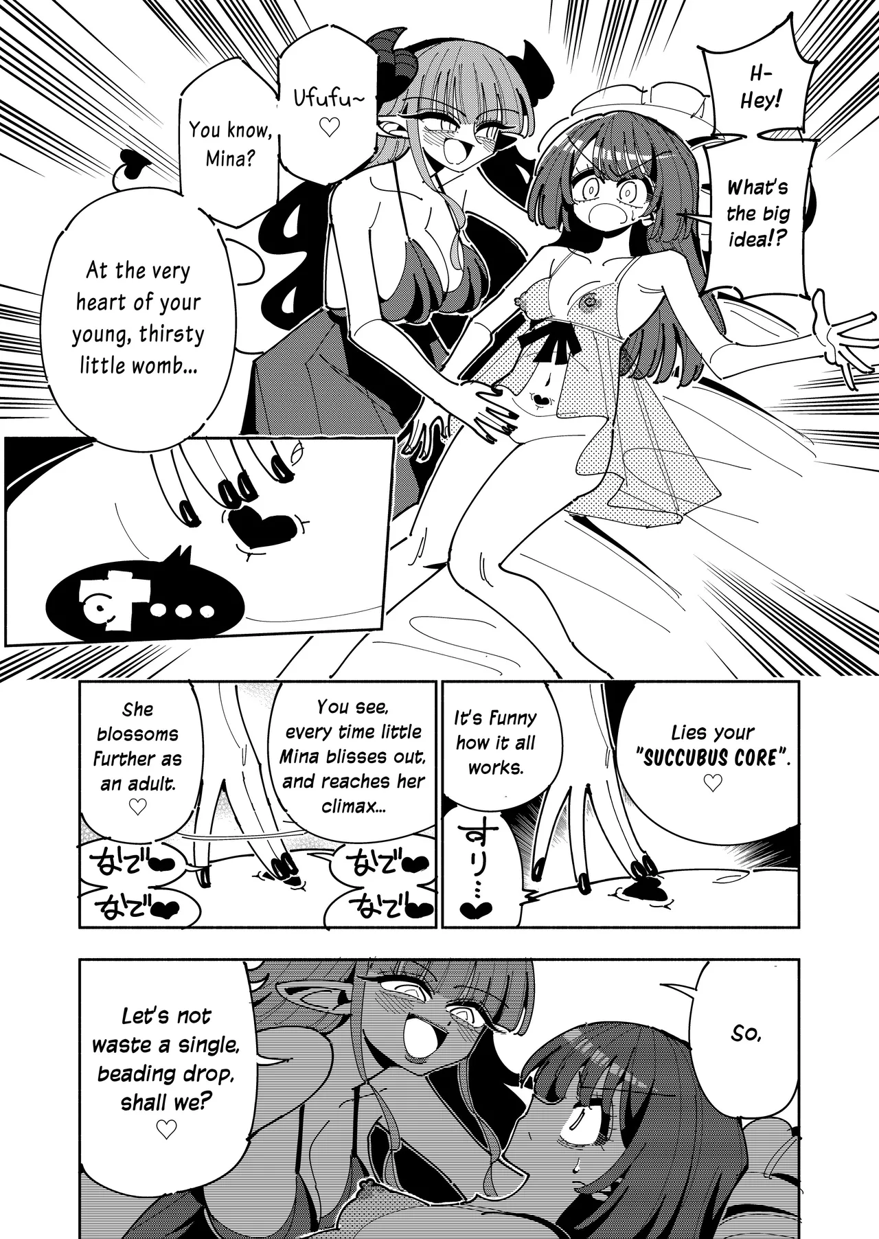 TS Fukushuusha wa Inma no Imouto ni Naru | Gender-Bended Avenger Turned Succubus Sister page 10 full