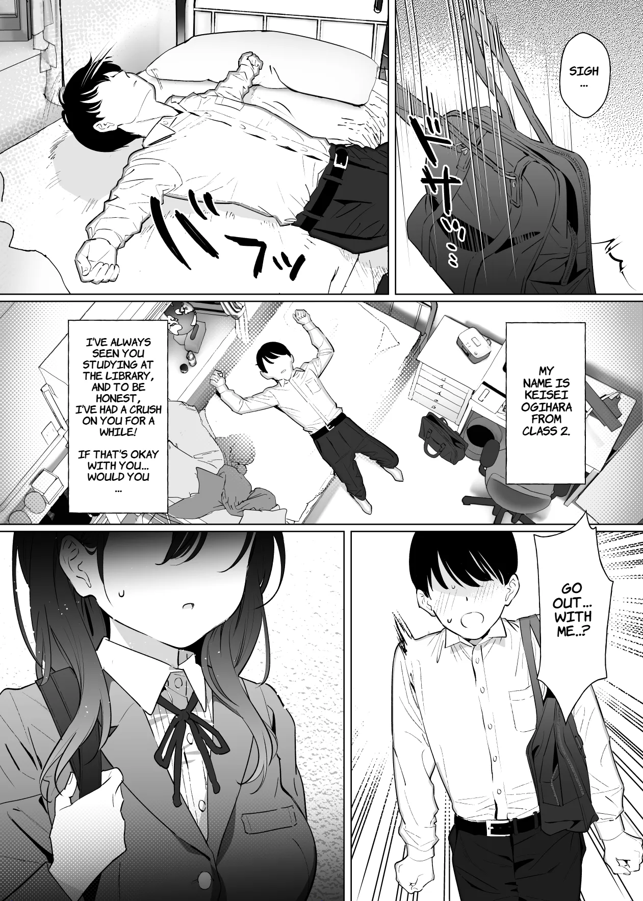 Kanojo wa mada 18cm Ijou o Shiranai. | She has never experienced anything close to 18 cm before. page 5 full